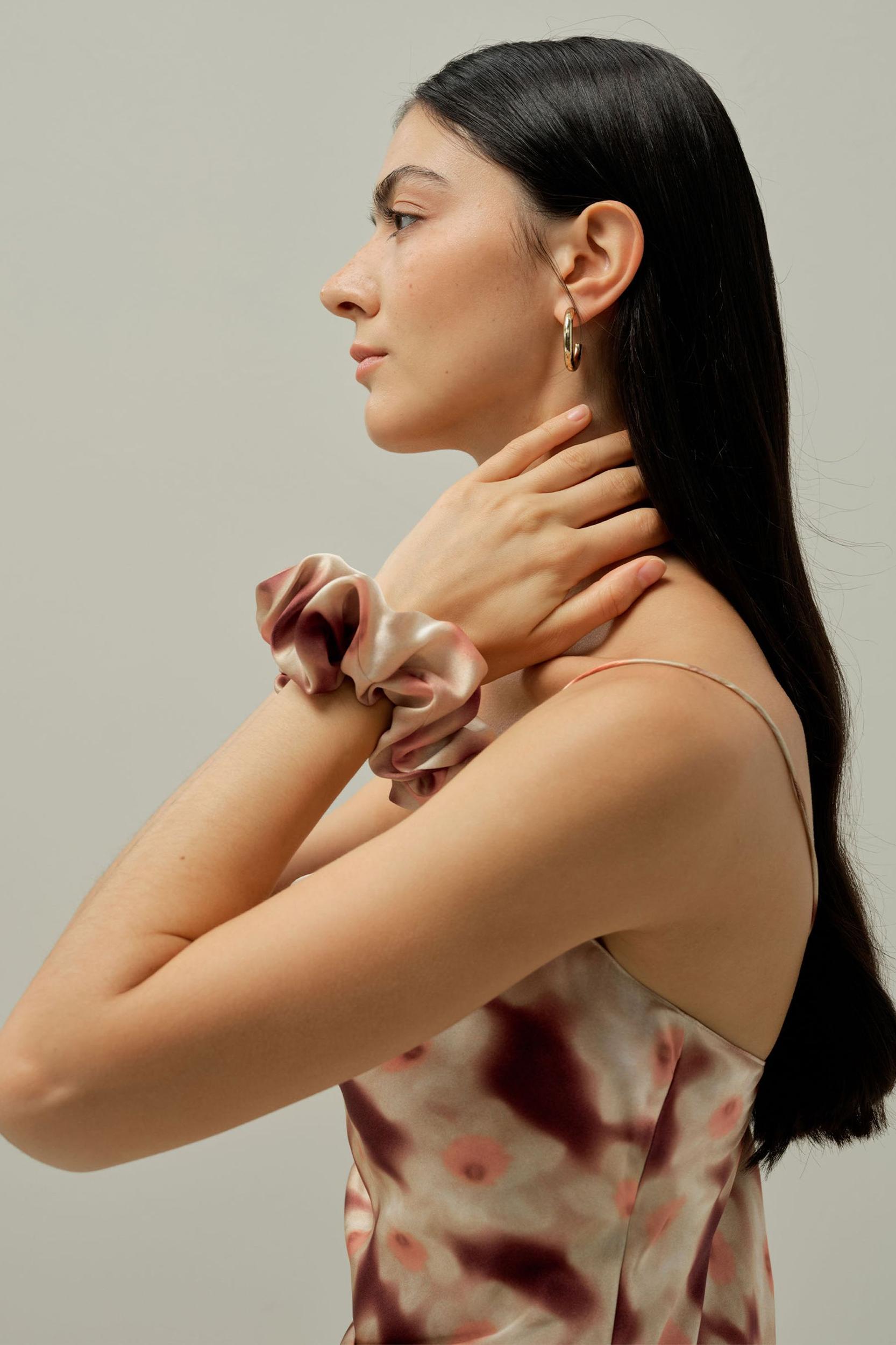 Daffodil Scrunchie Set - Made With Liberty Fabric Product Image