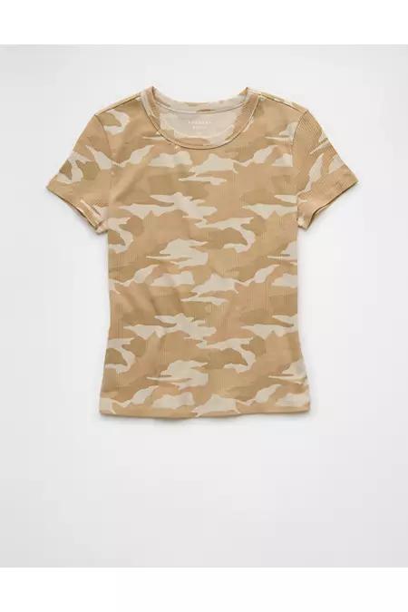 AE Camo Hey Baby Tee Women's Product Image