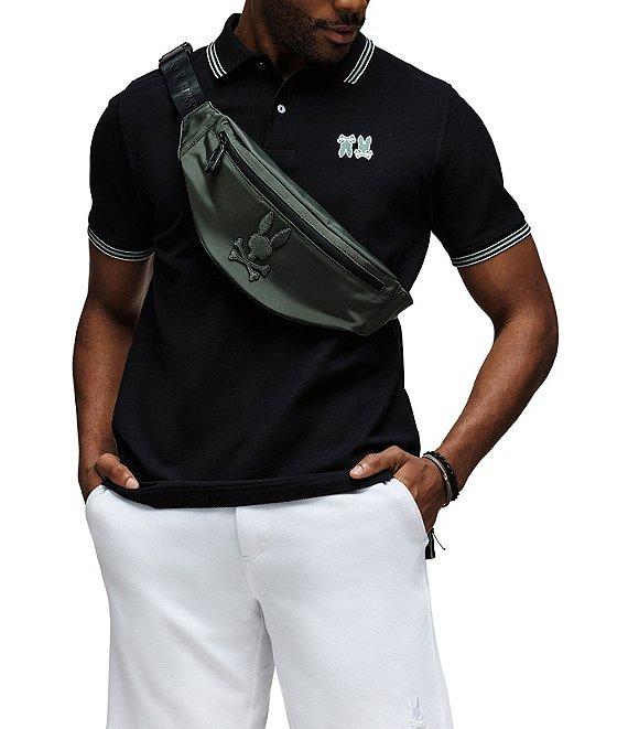 Psycho Bunny Archive Neon Bunny Short Sleeve Polo Shirt Product Image