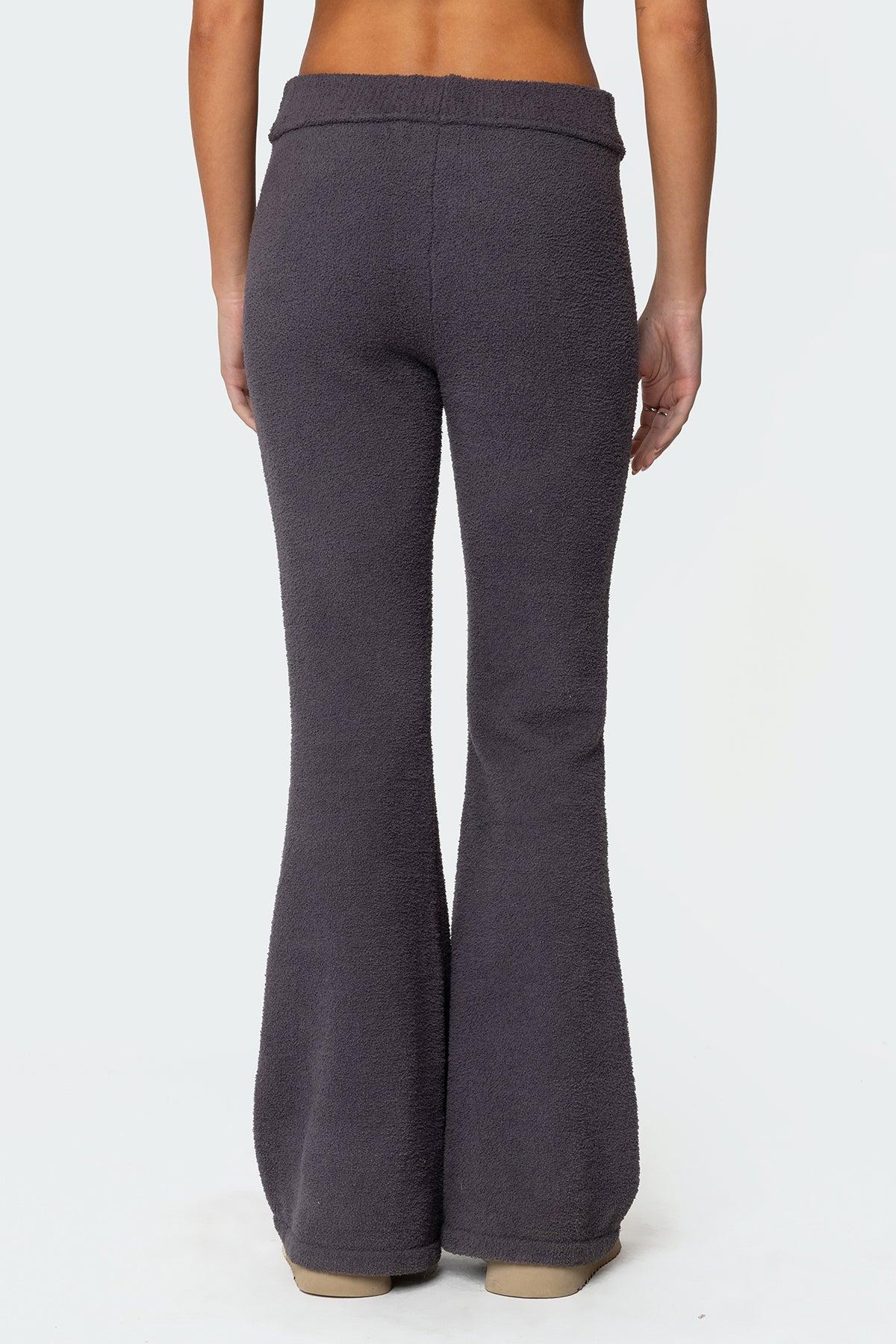 Plush Flared Pants Product Image