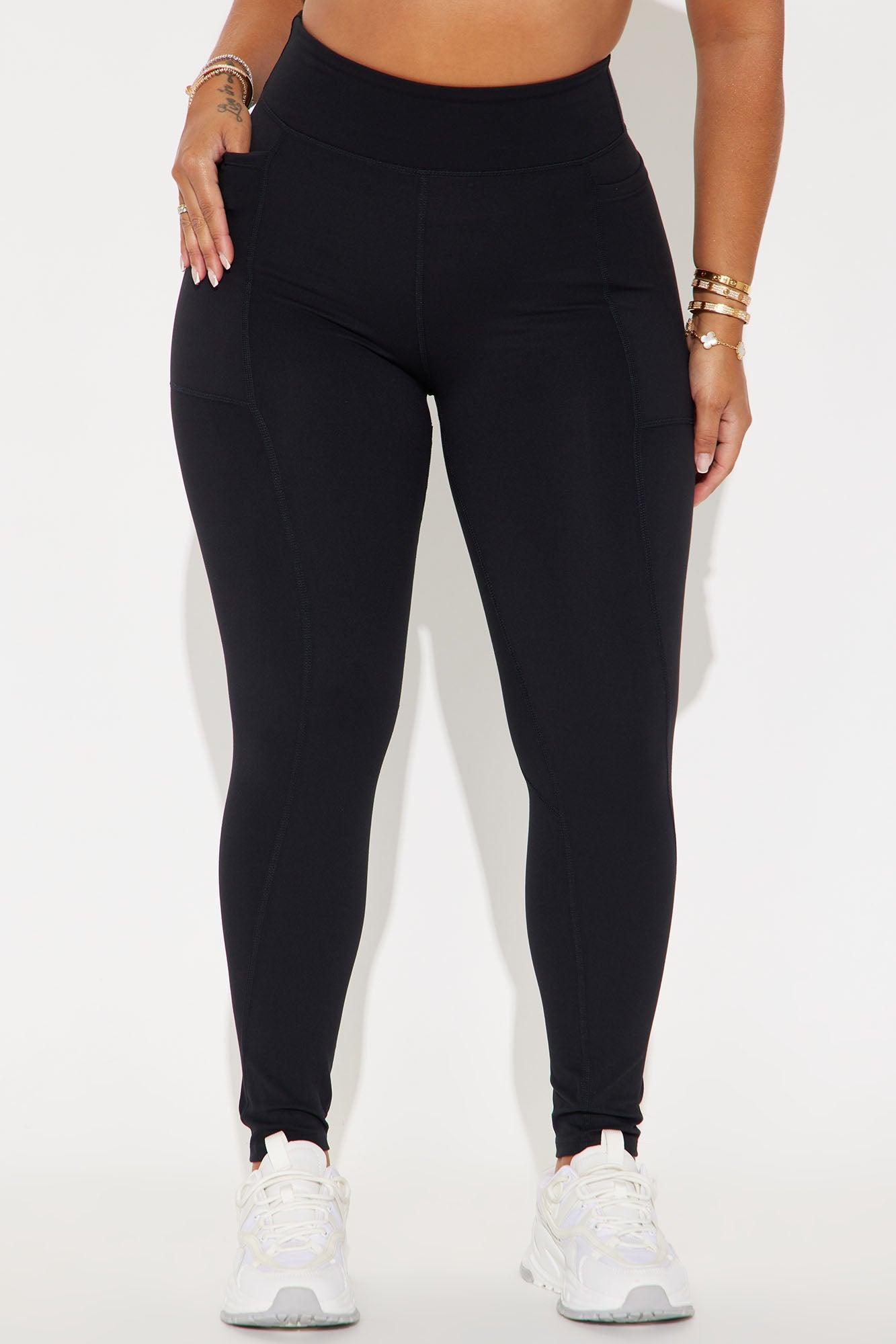 Hill Hiker Super Soft Active Legging - Black Product Image