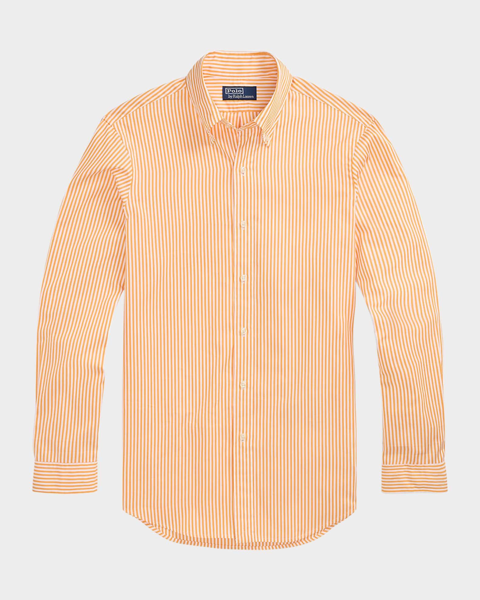 Men's Classic-Fit Stripe Poplin Shirt Product Image