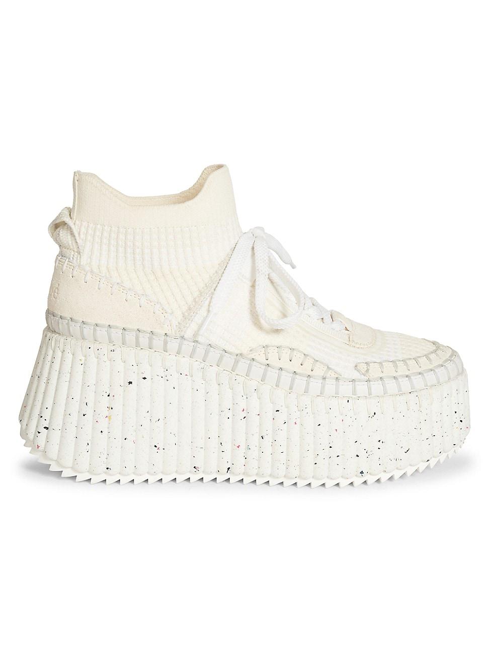 Chloe Womens Nama Sneakers Product Image
