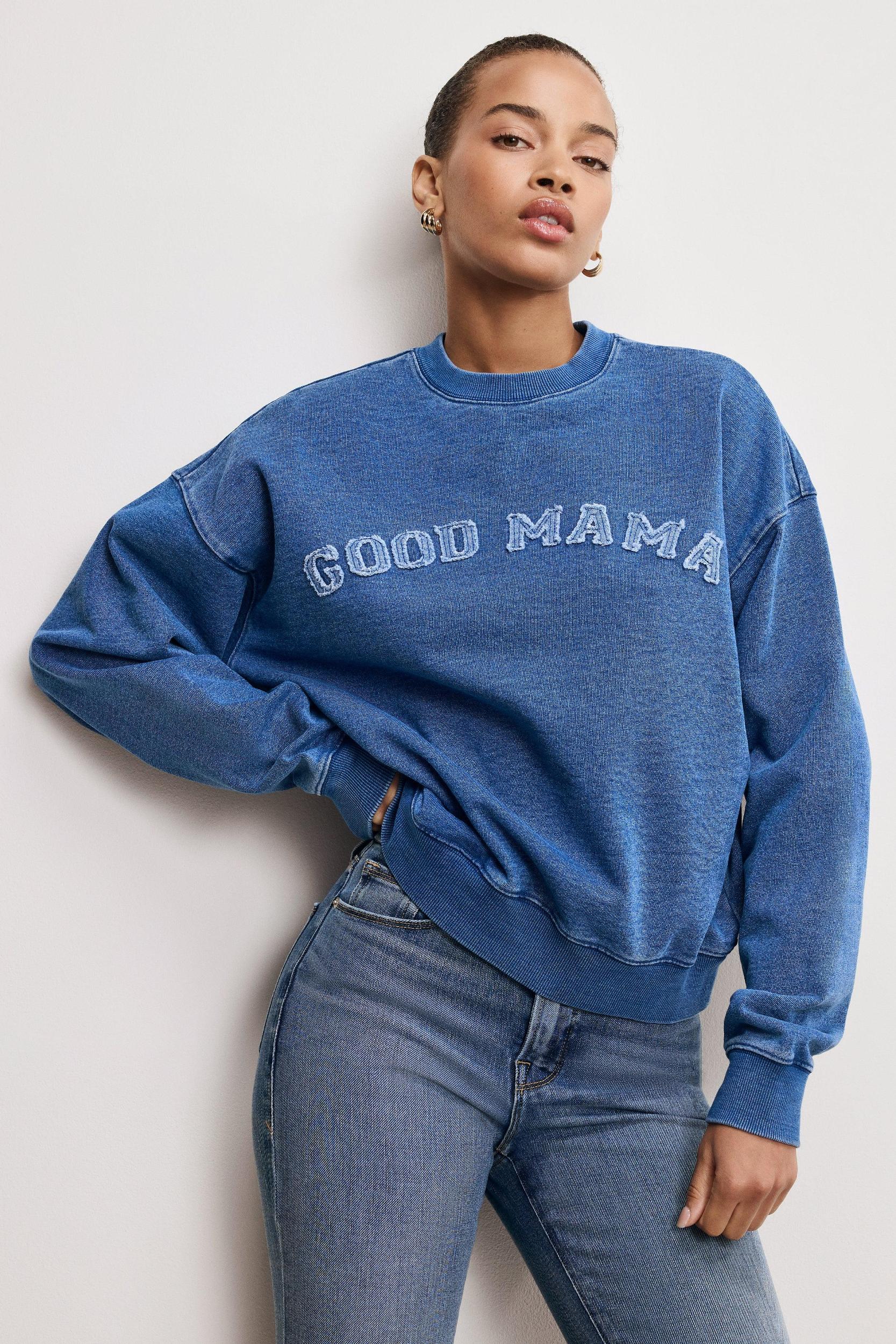 CREWNECK SWEATSHIRT | INDIGO900 Product Image