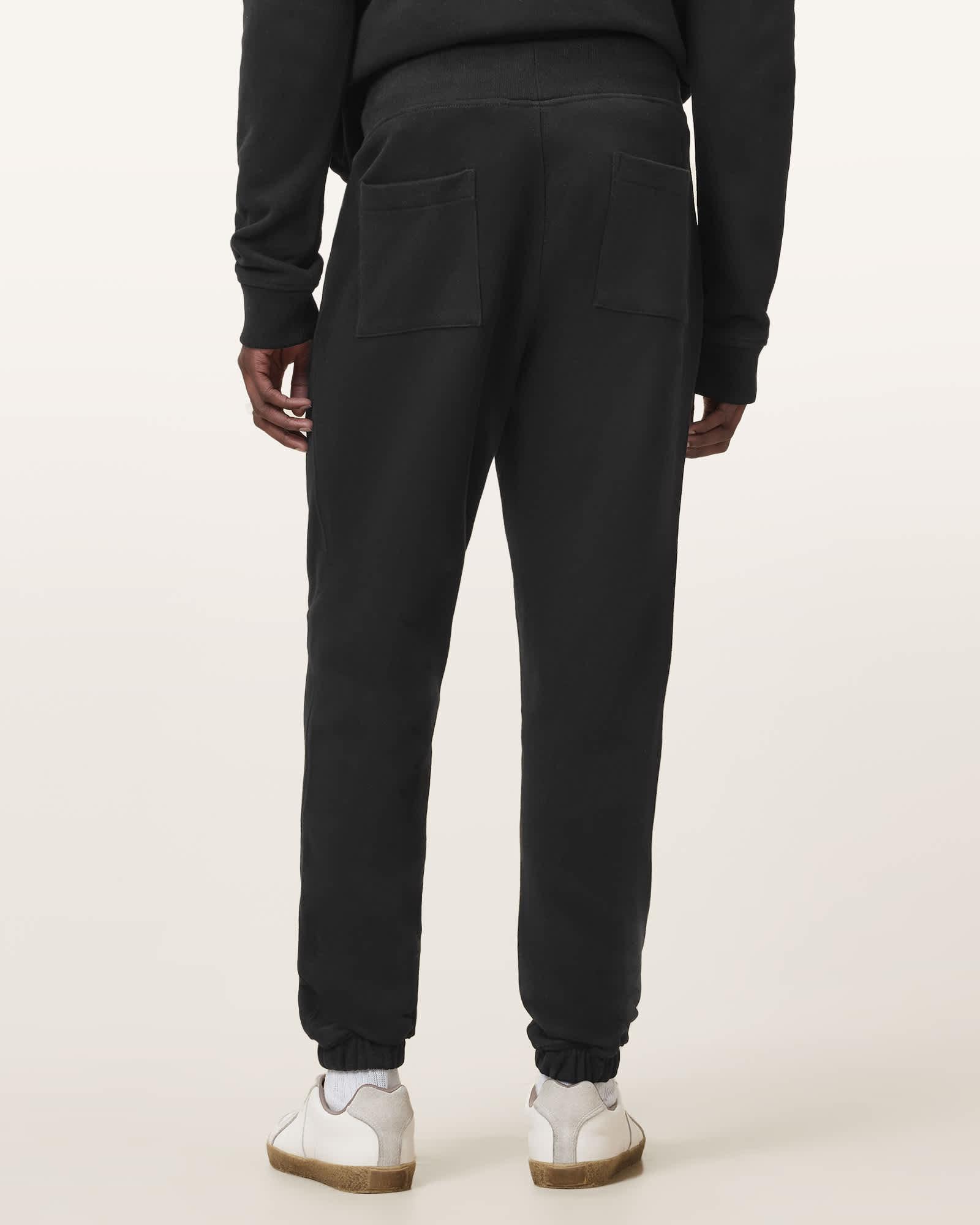 Raven Cuffed Slim Fit Ramskull Sweatpants CARTER GREY | ALLSAINTS US Product Image