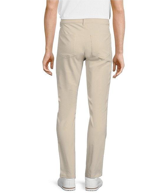 Rowm Rec + Relax Performance Flat Front Solid 4-Way Stretch 5-Pocket Pants Product Image