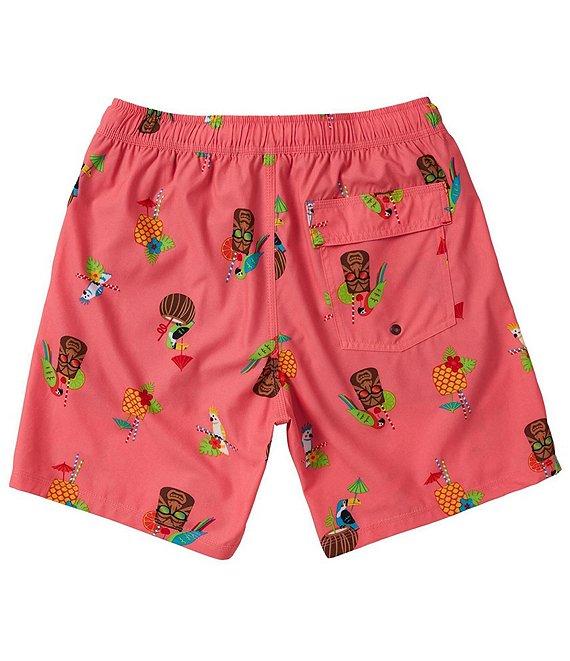 SAXX Bird Of Paradise Oh Buoy 2N1 7#double; Inseam Volley Swim Shorts Product Image