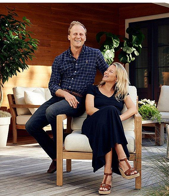 Polo Ralph Lauren Varick Slim-Straight Morris Dark Denim Jeans Product Image