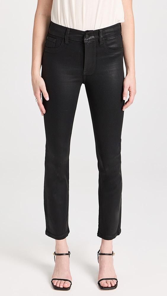DL1961 Mara Straight: Mid Rise Instasculpt Ankle Jeans | Shopbop Product Image
