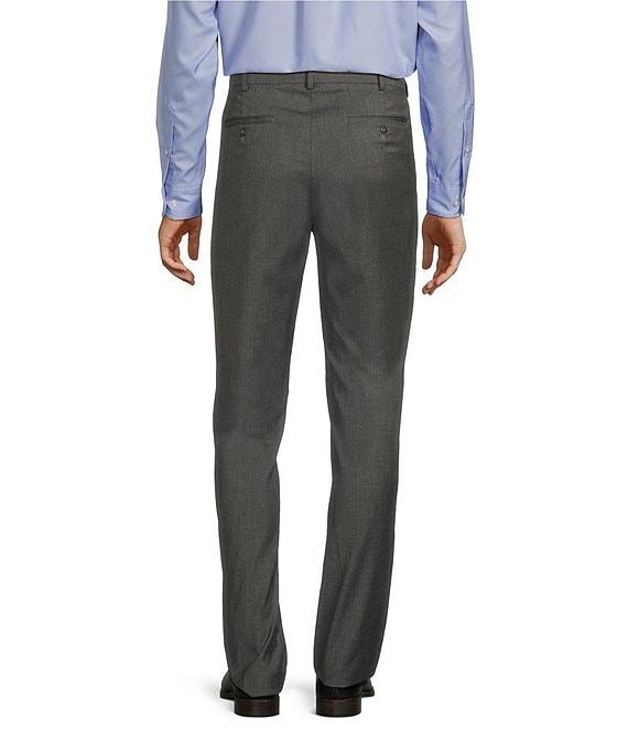 Roundtree & Yorke TravelSmart Straight Fit Houndstooth Dress Slacks Product Image