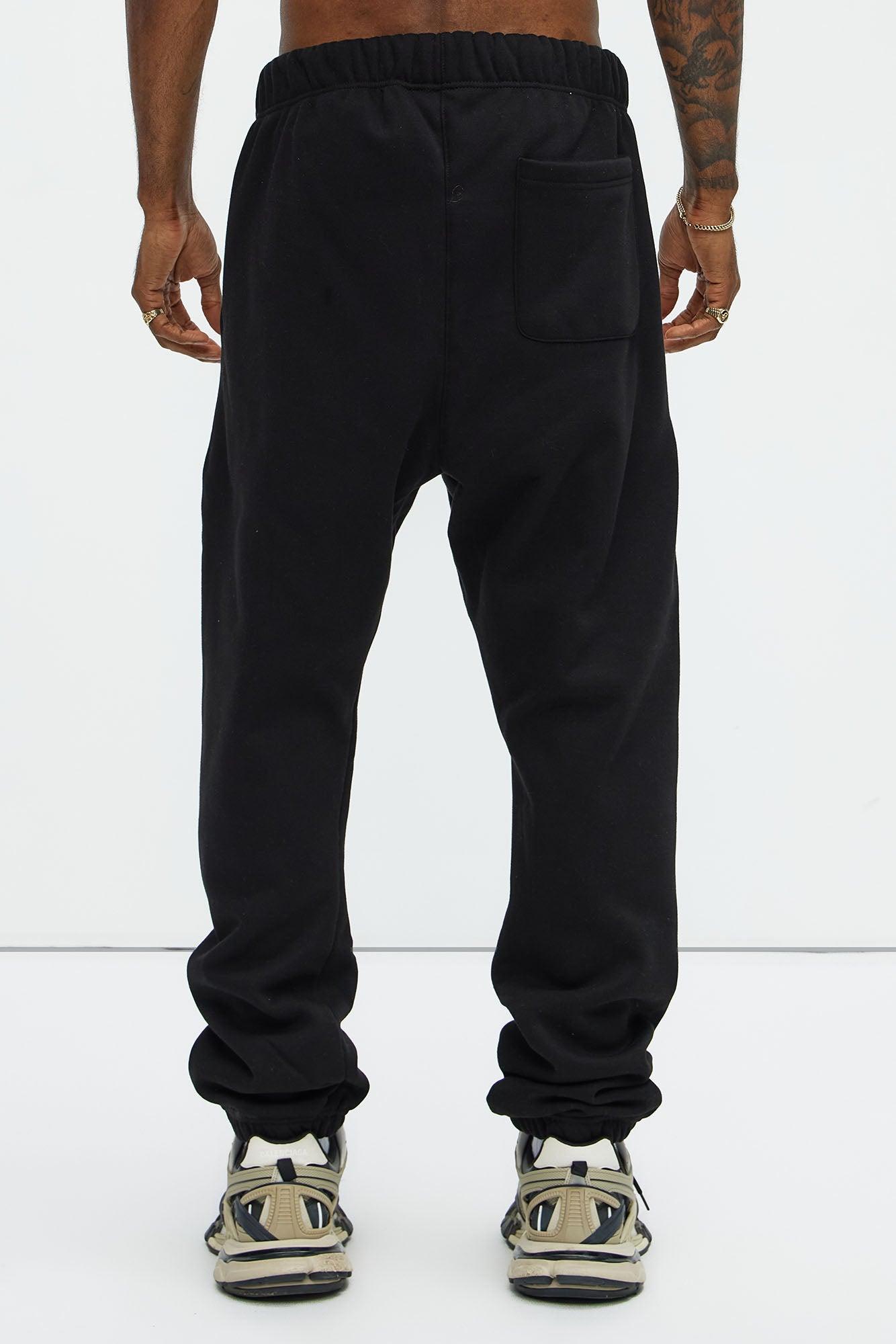 Tyson Heavyweight Sweat Jogger - Black Product Image