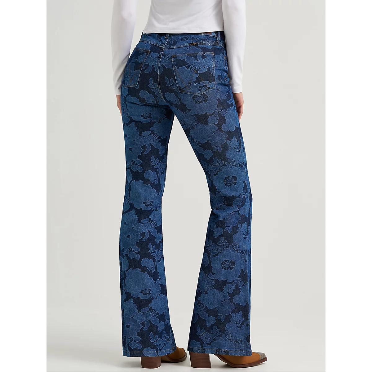 Women's Wrangler® Fierce Flare Jean in Pure Magnolia Product Image