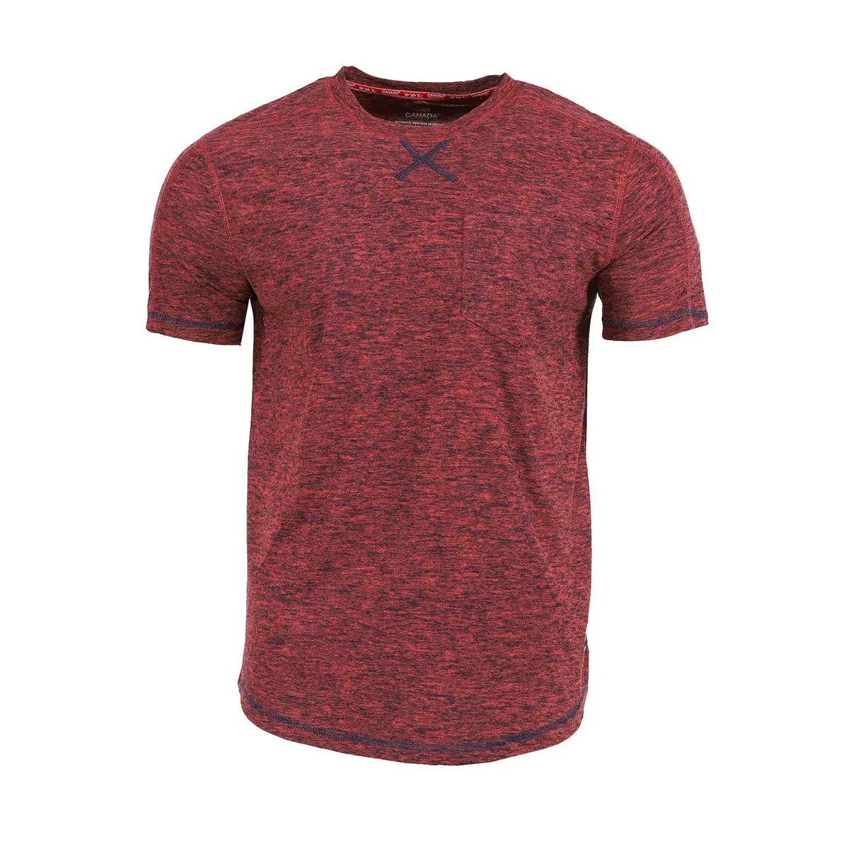 Canada Weather Gear Men's Supreme Soft Two Tone Crew Male Product Image