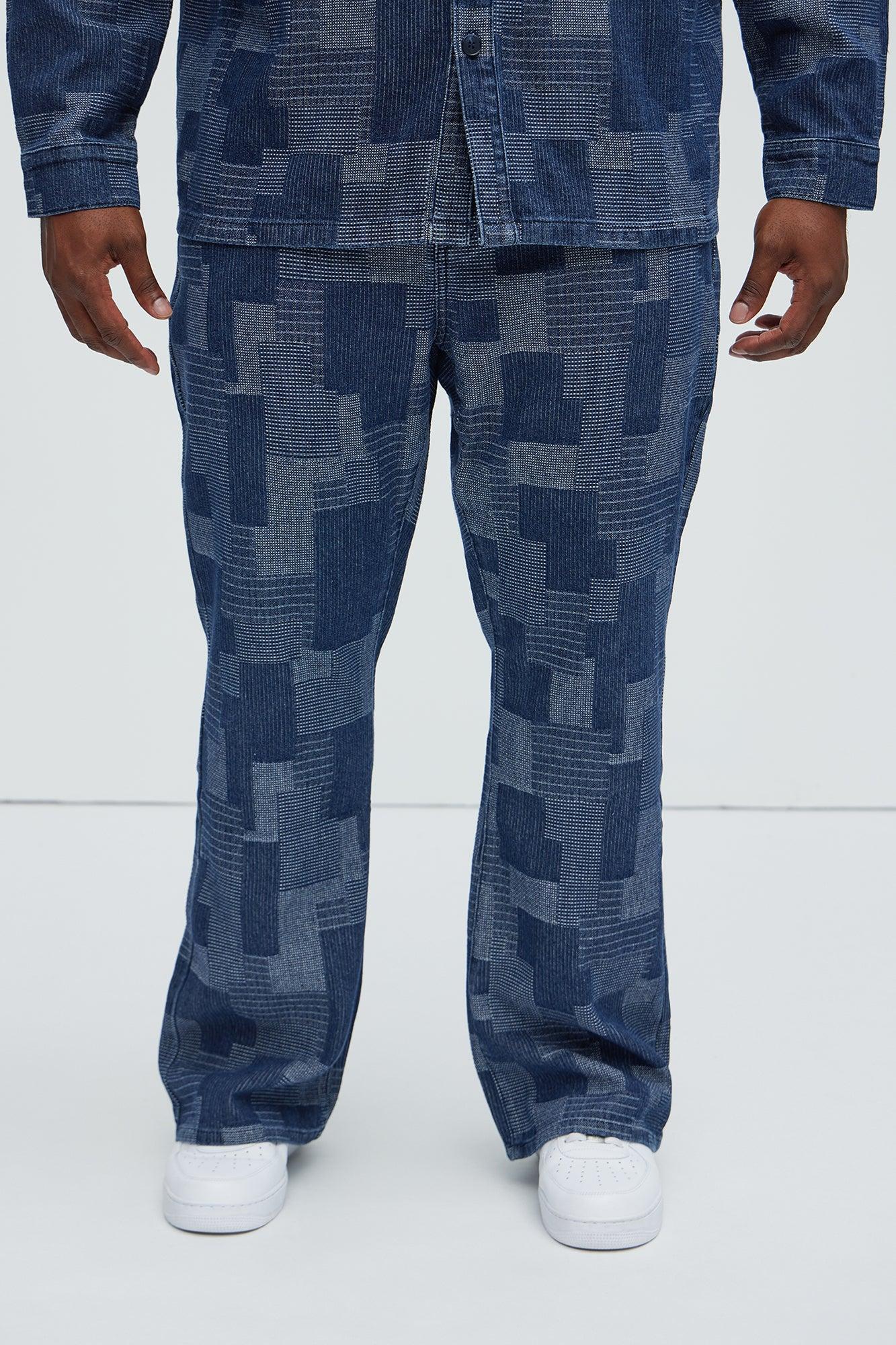 Stockton Stacked Slim Flare Jeans - Indigo Product Image
