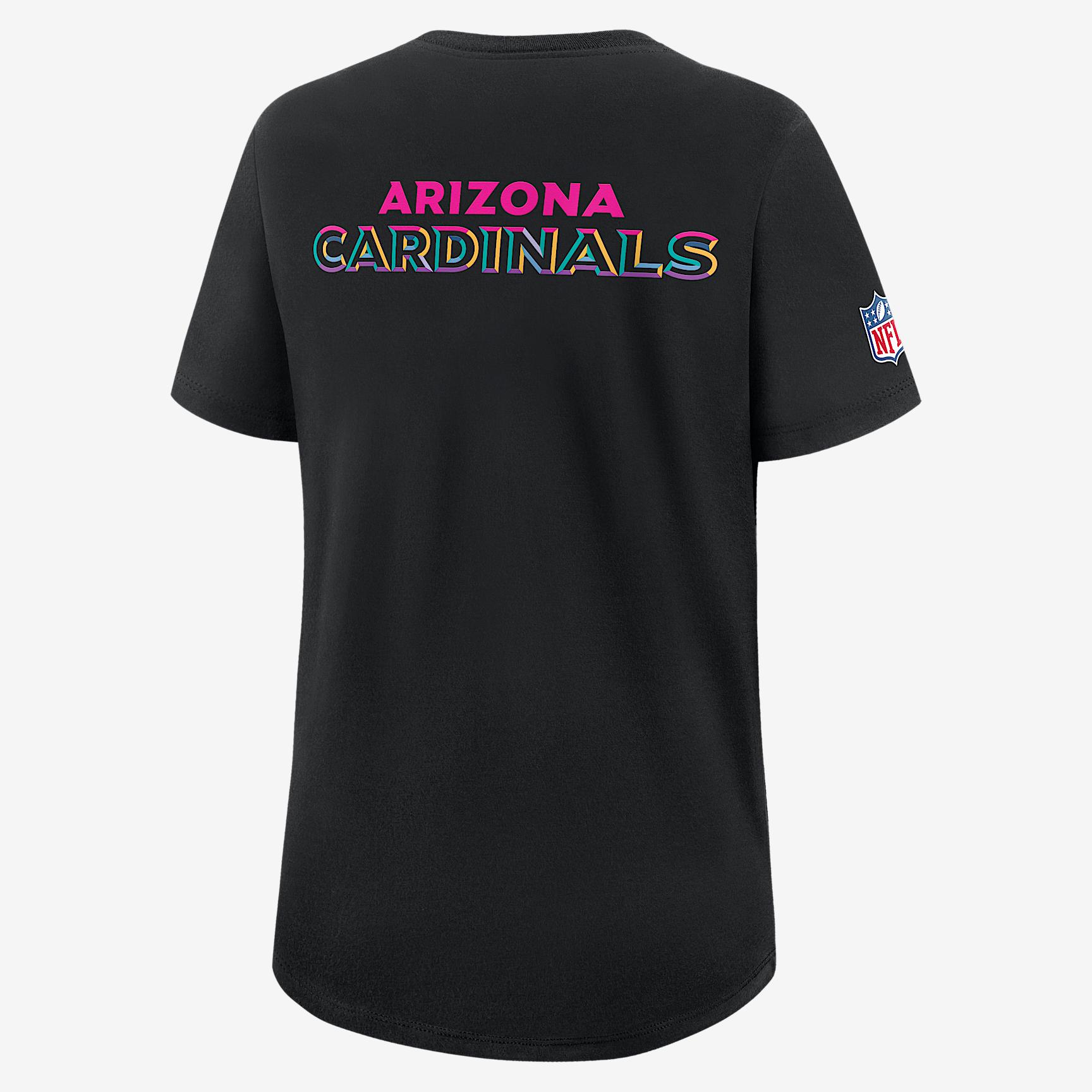 Arizona Cardinals Crucial Catch Women's Nike Dri-FIT NFL T-Shirt Product Image