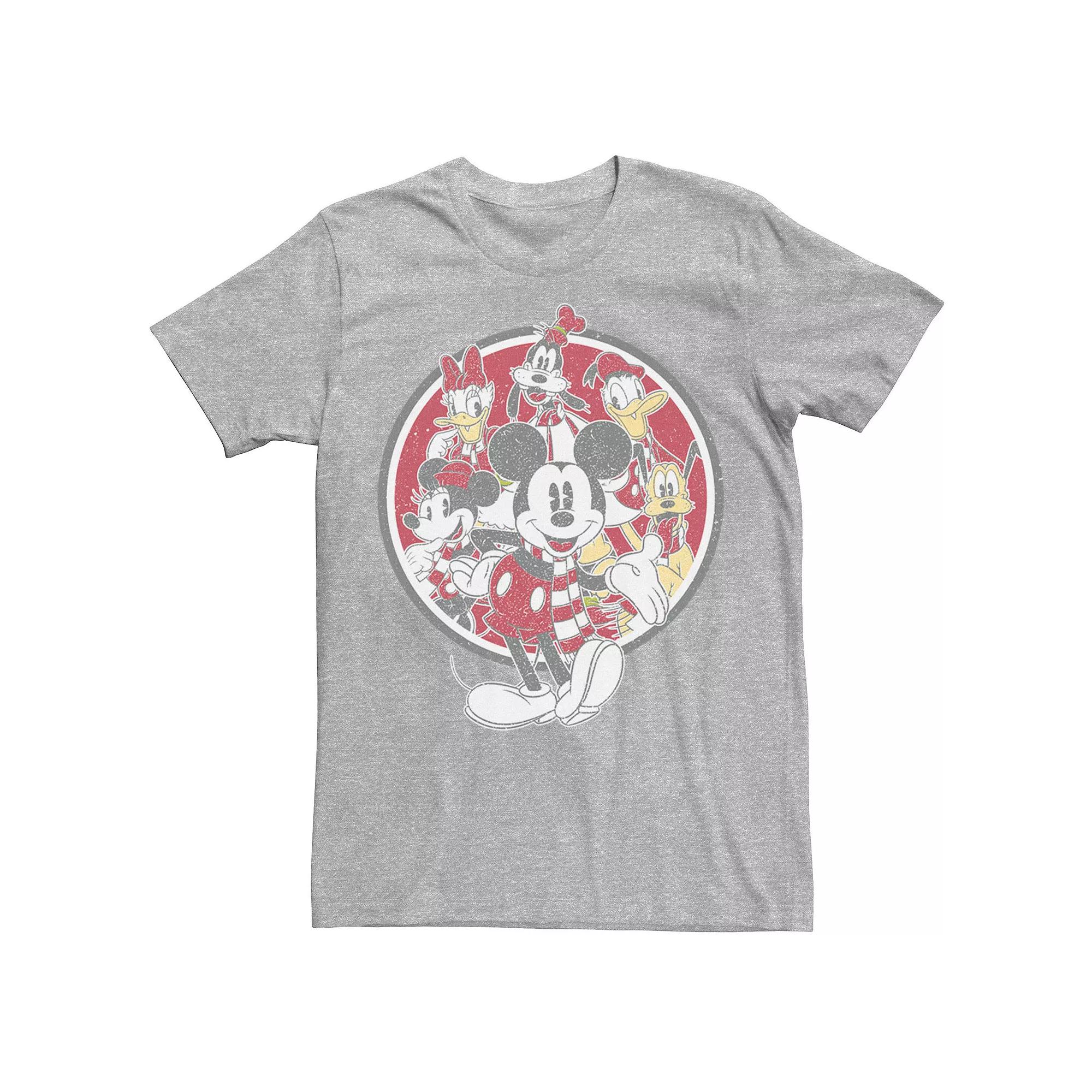Disney's Mickey Mouse and Friends Cast Logo Men's Tee,  Product Image