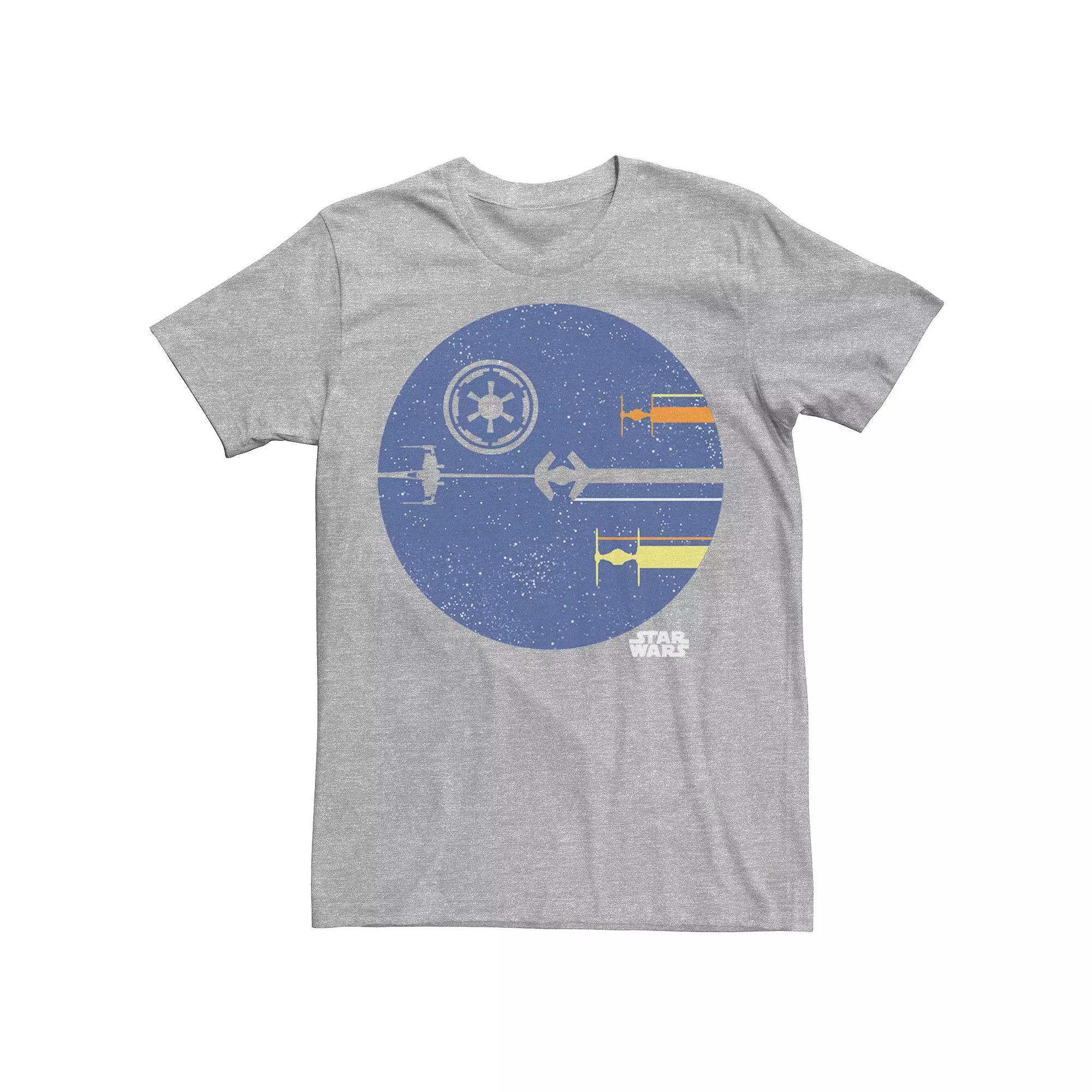 Men's Star Wars Death Star Ship Silhouette Tee,  Product Image