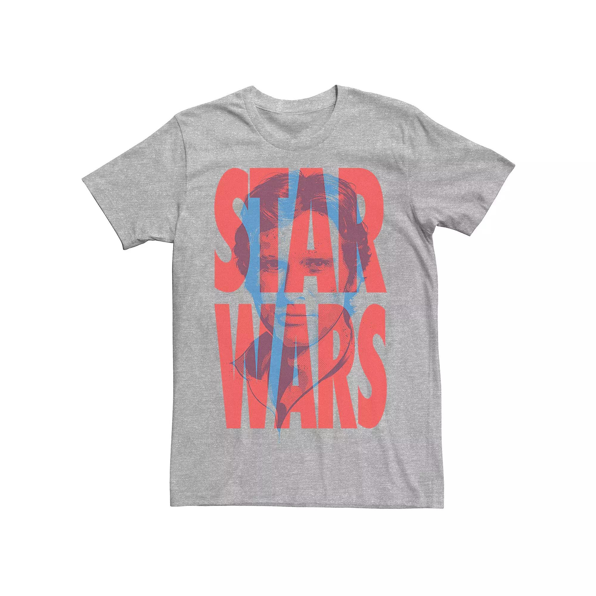 Men's Star Wars Han Solo Text Overlay Poster Tee,  Product Image