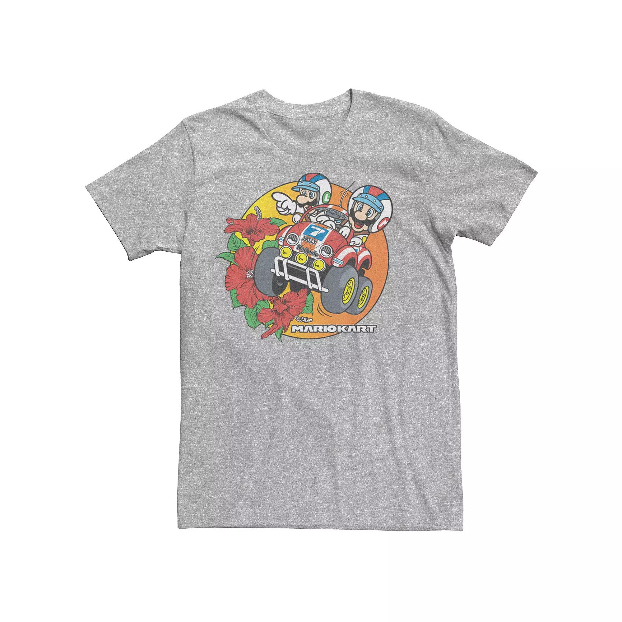 Men's Mario Kart Baja Buds Beach Portrait Tee,  Product Image
