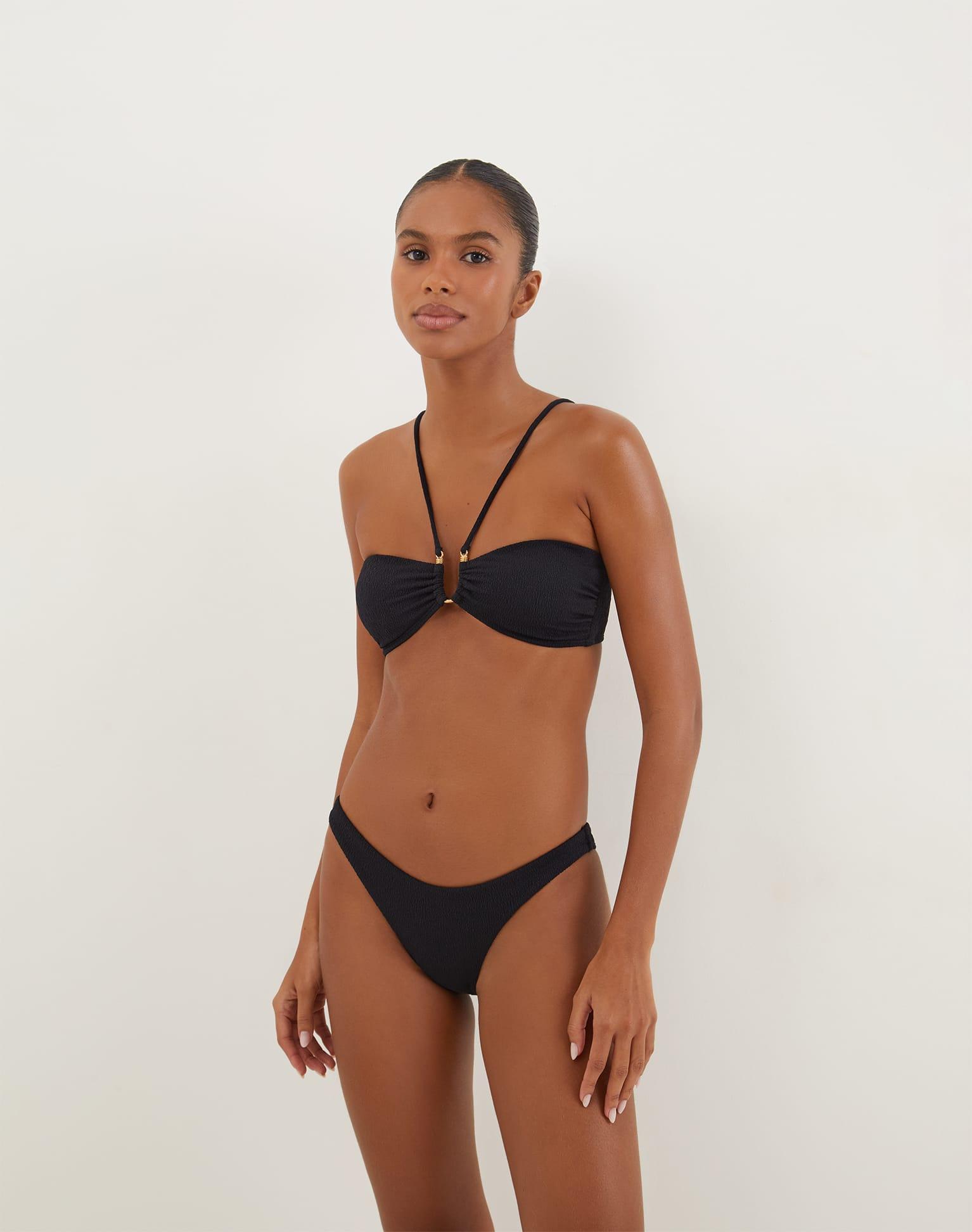 Firenze Callie Bandeau Top - Black Product Image