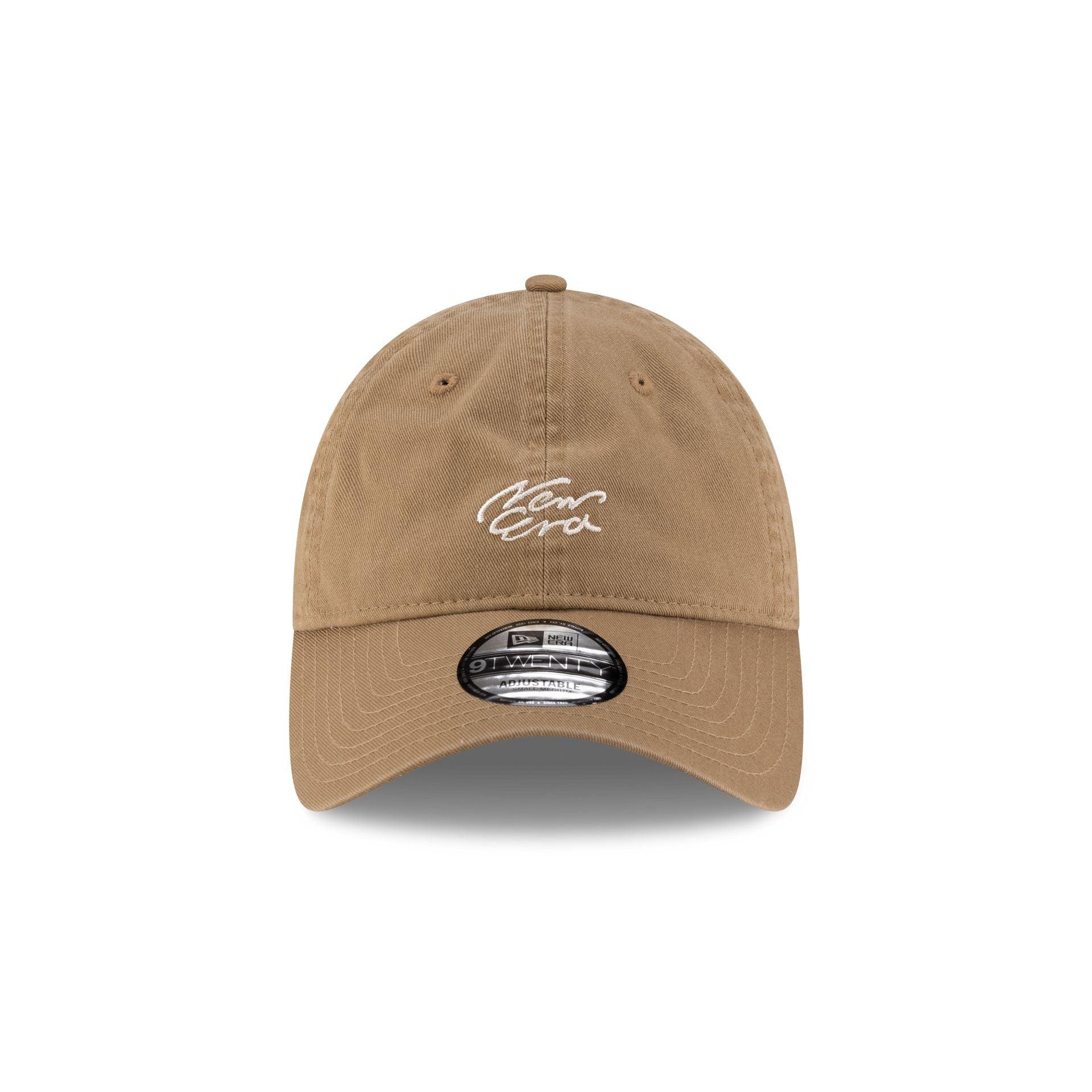 New Era Cap Handwritten Khaki 9TWENTY Easy Snap Hat Male Product Image