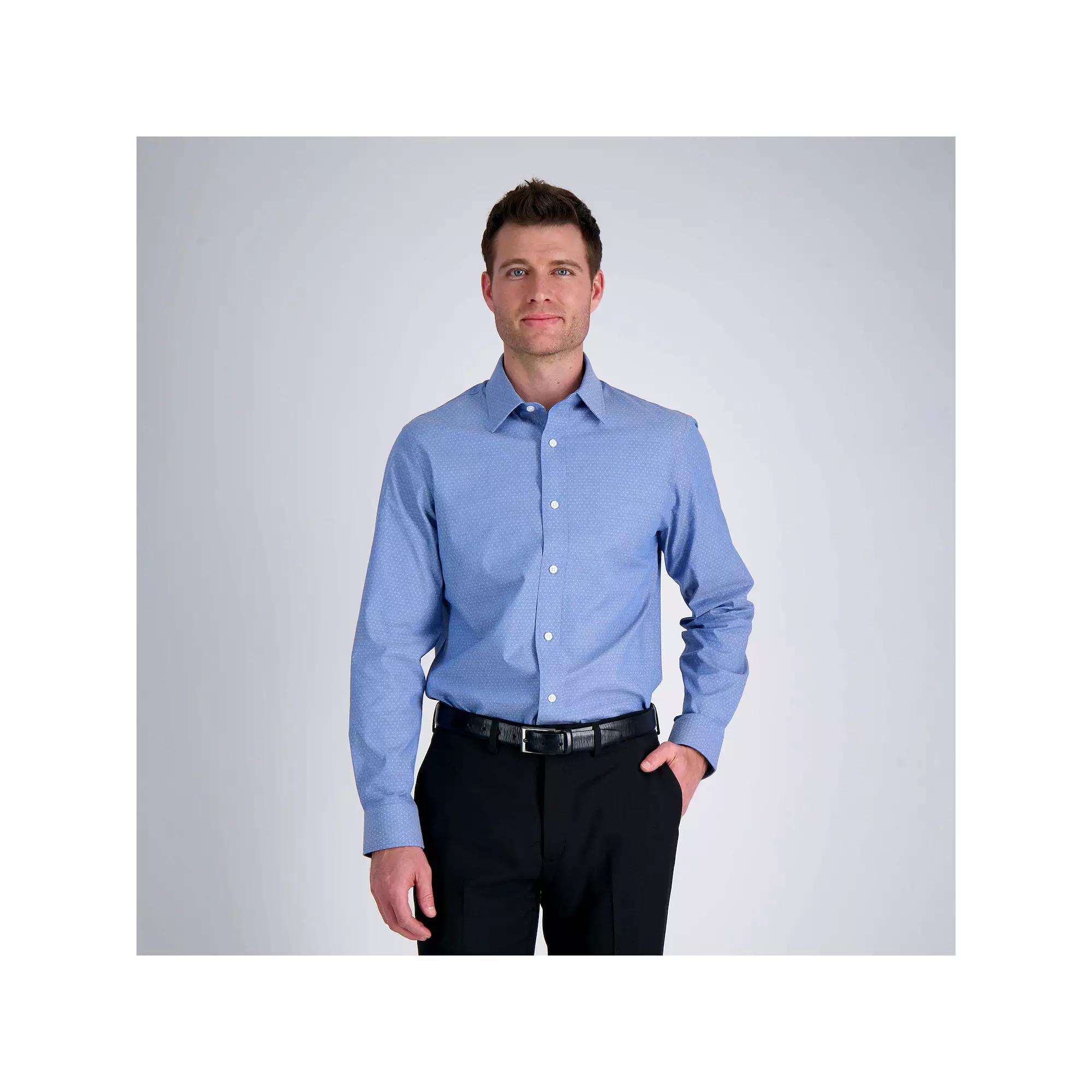 Men's Haggar® Premium Comfort Classic Fit Dress Shirt,  Product Image