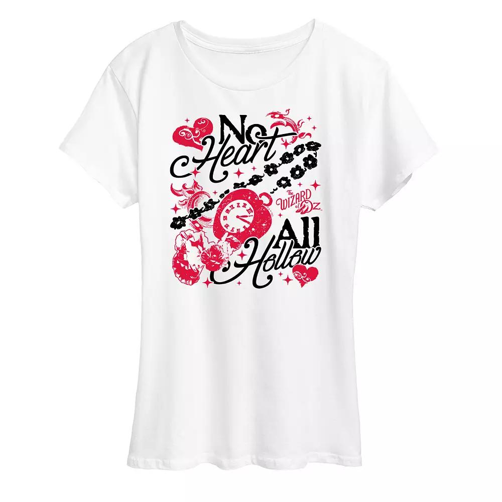 Women's Wizard Of Oz No Heart Graphic Tee,  Product Image