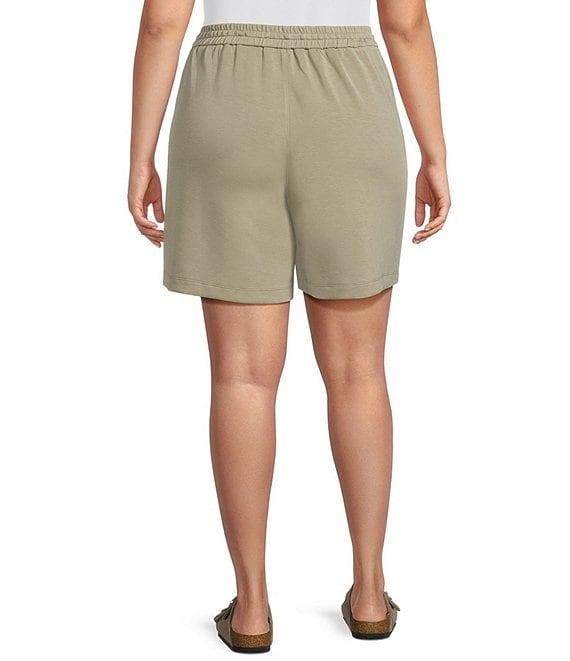 Skies Are Blue Plus Size Brushed Modal Shorts Product Image