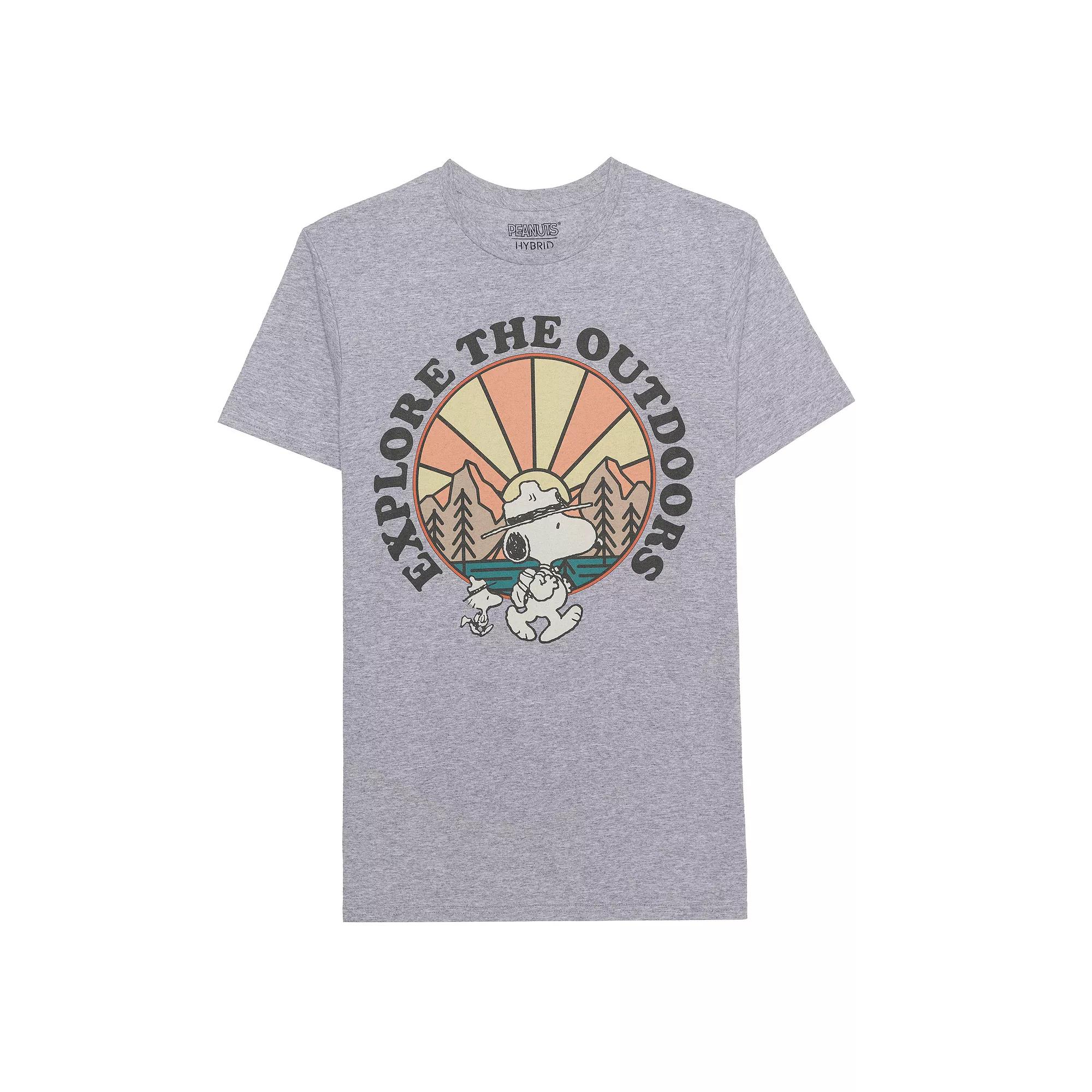 Men's Peanuts Snoopy Explore the Outdoors Graphic Tee,  Product Image
