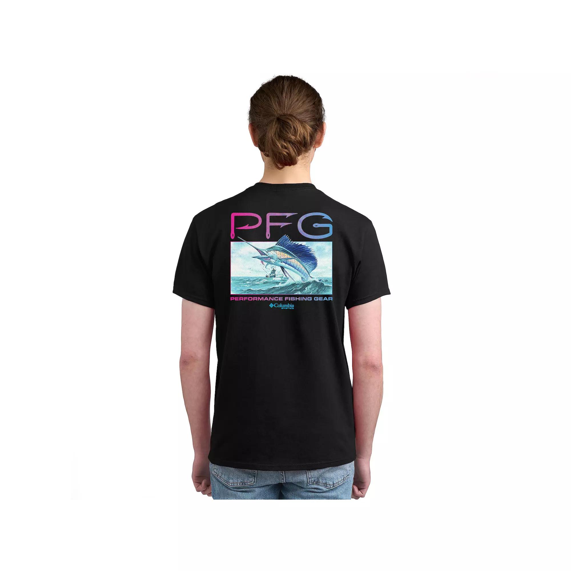 Men's Columbia PFG Short Sleeve Graphic Tee,  Product Image