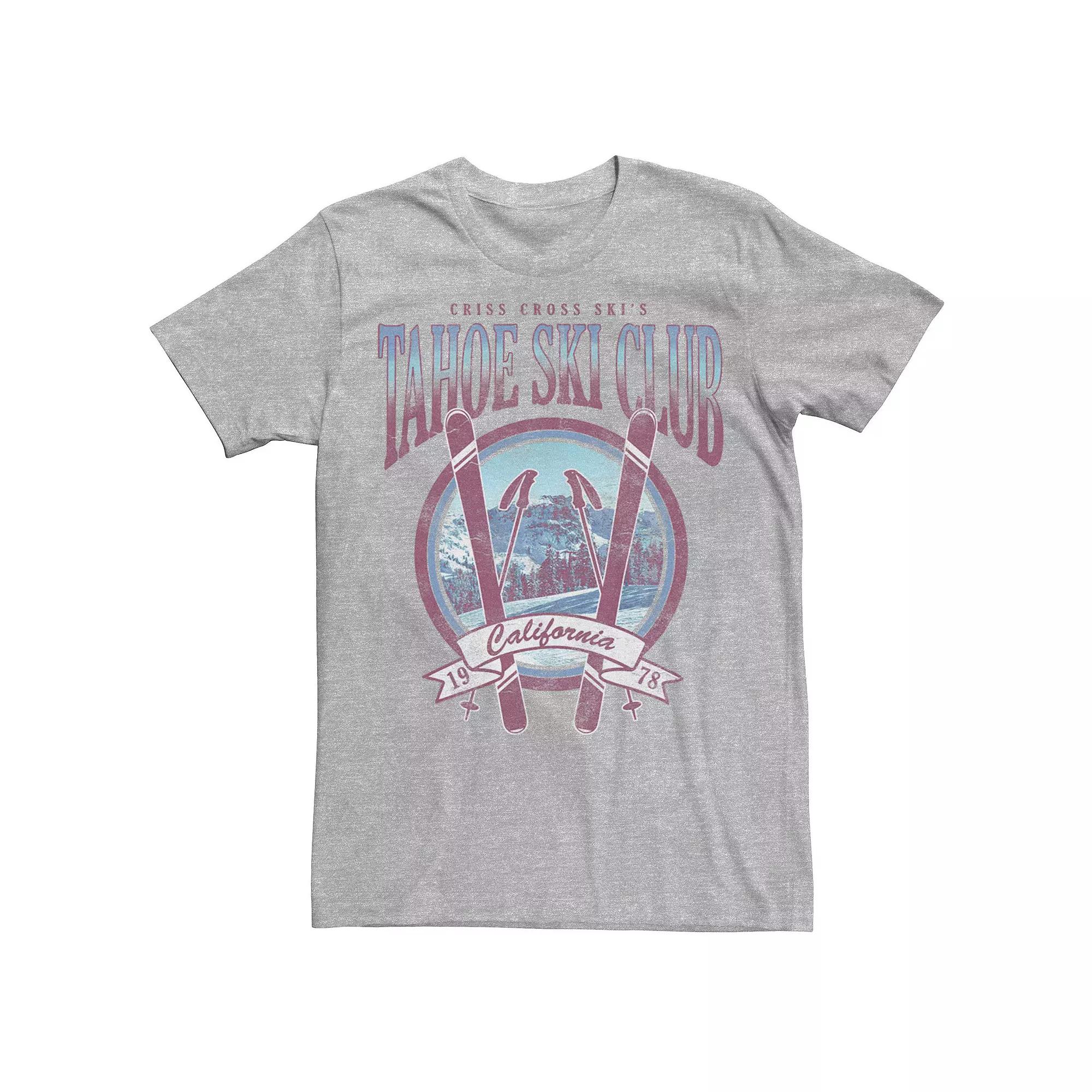 Men's Tahoe Ski Club California 1978 Circle Logo Tee,  Product Image