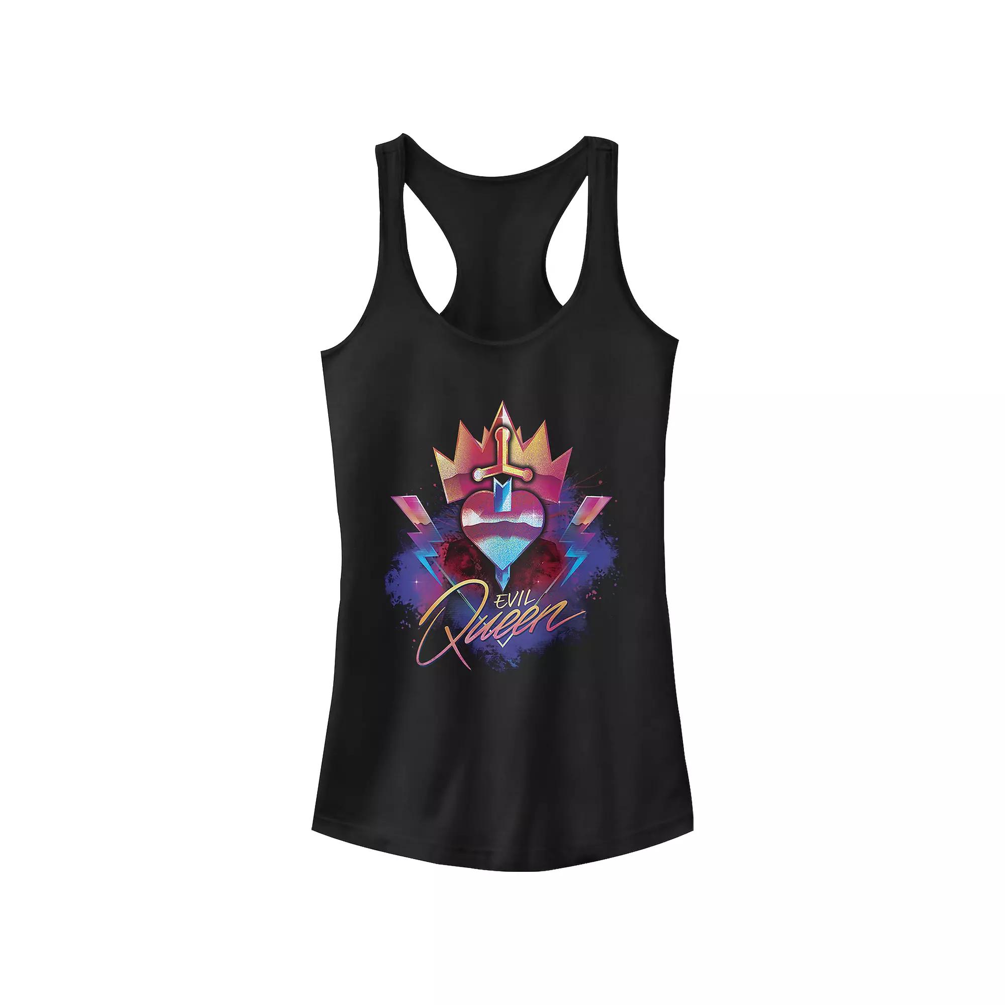 Disney Villains Snow White Evil Queen Emblem Juniors' Racerback Tank Top, Girl's,  Product Image
