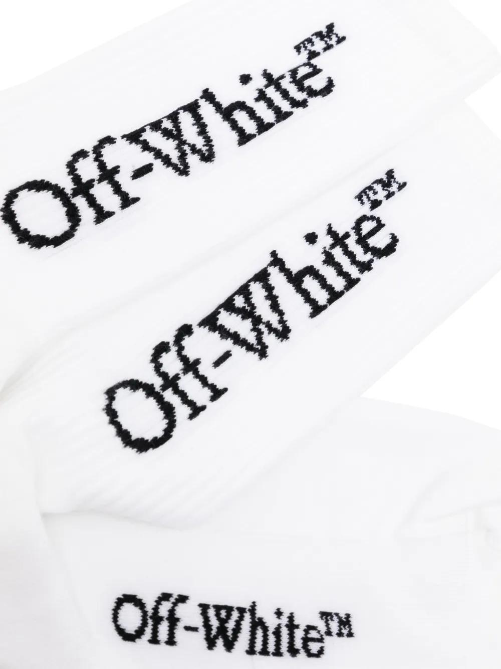 Bookish logo-intarsia socks Product Image
