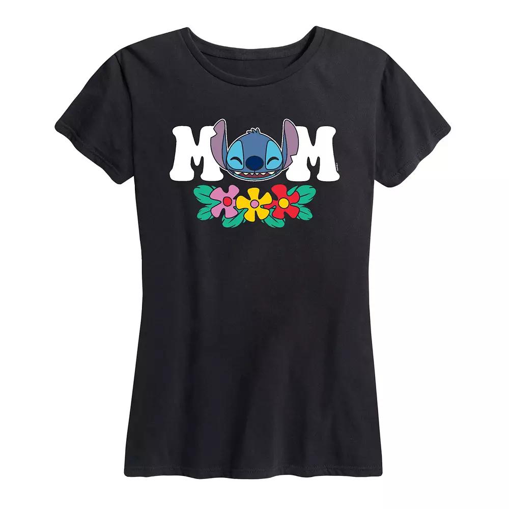 Disney's Lilo & Stitch Women's Mom Graphic Tee,  Product Image