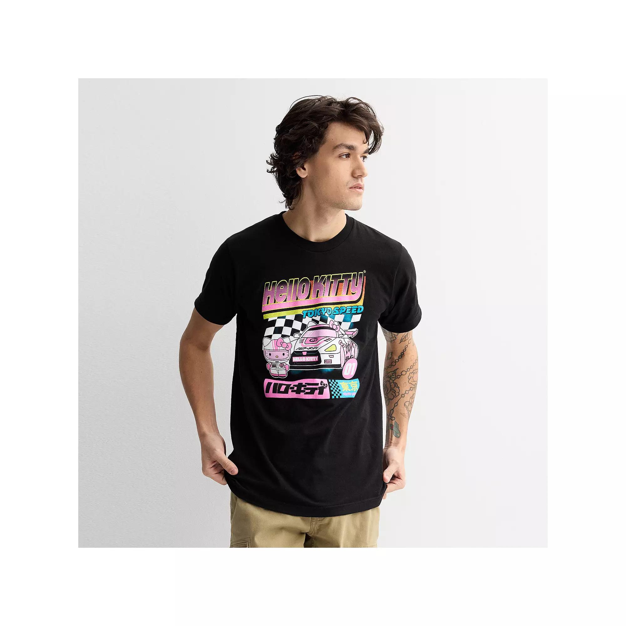 Men's Hello Kitty Tokyo Speed Graphic Tee,  Product Image