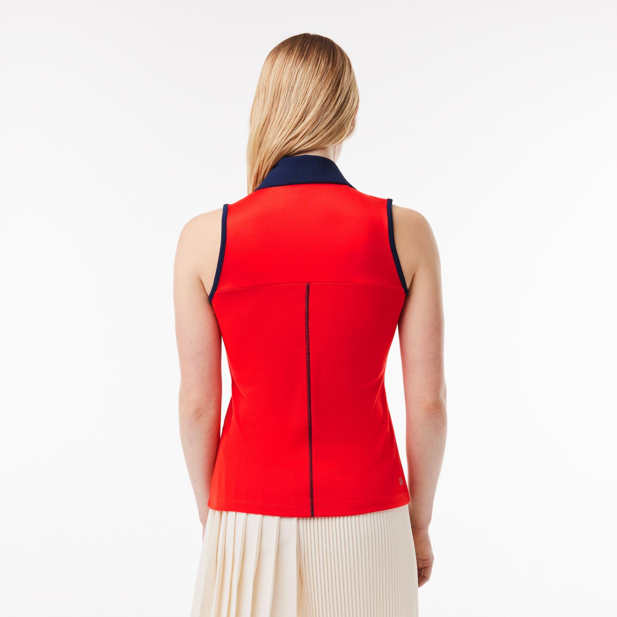 Women's Slim Fit Ultra Dry Sleeveless Tennis Polo Product Image