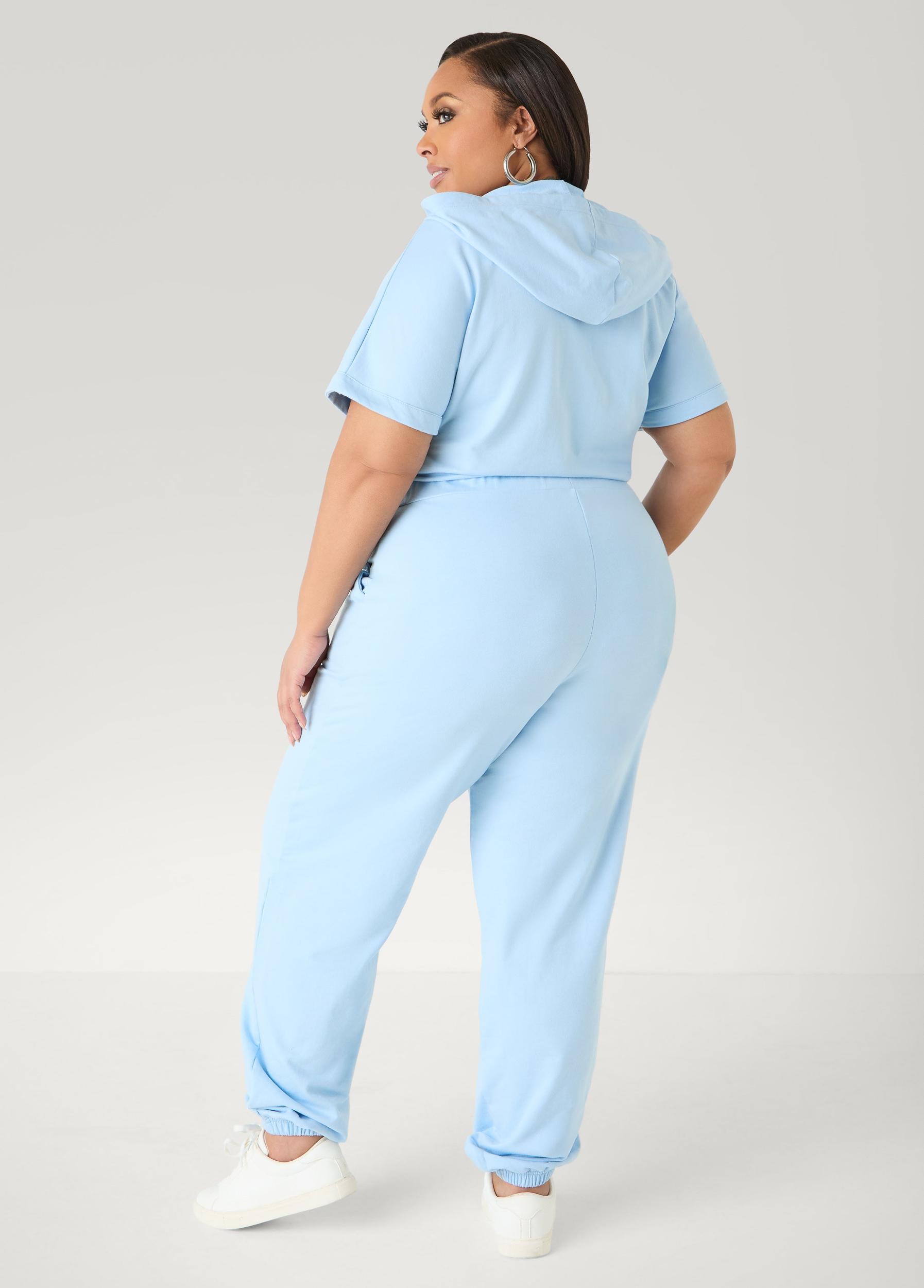 French Terry Joggers Jumpsuit Product Image