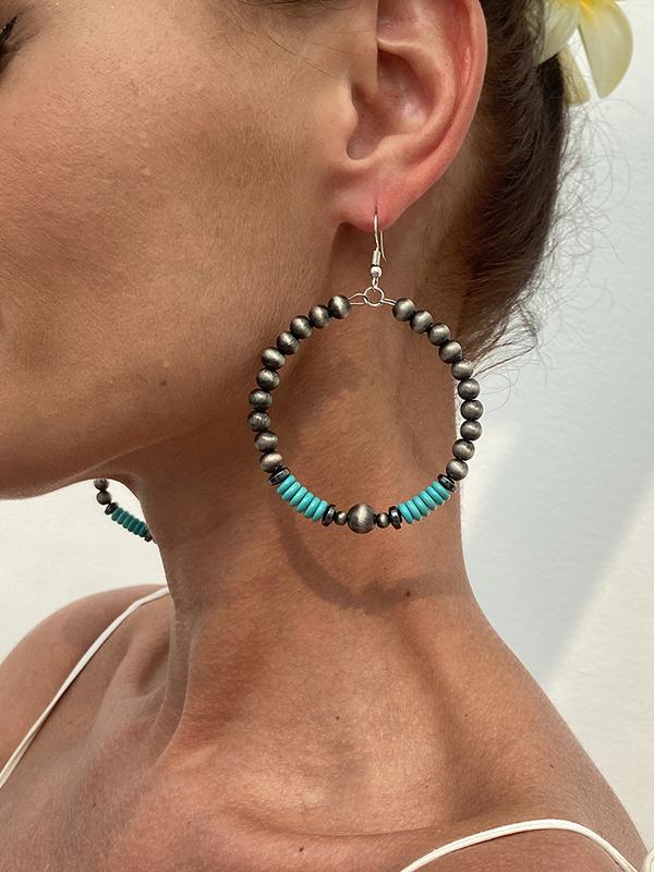 Geometric Drop Earrings Product Image