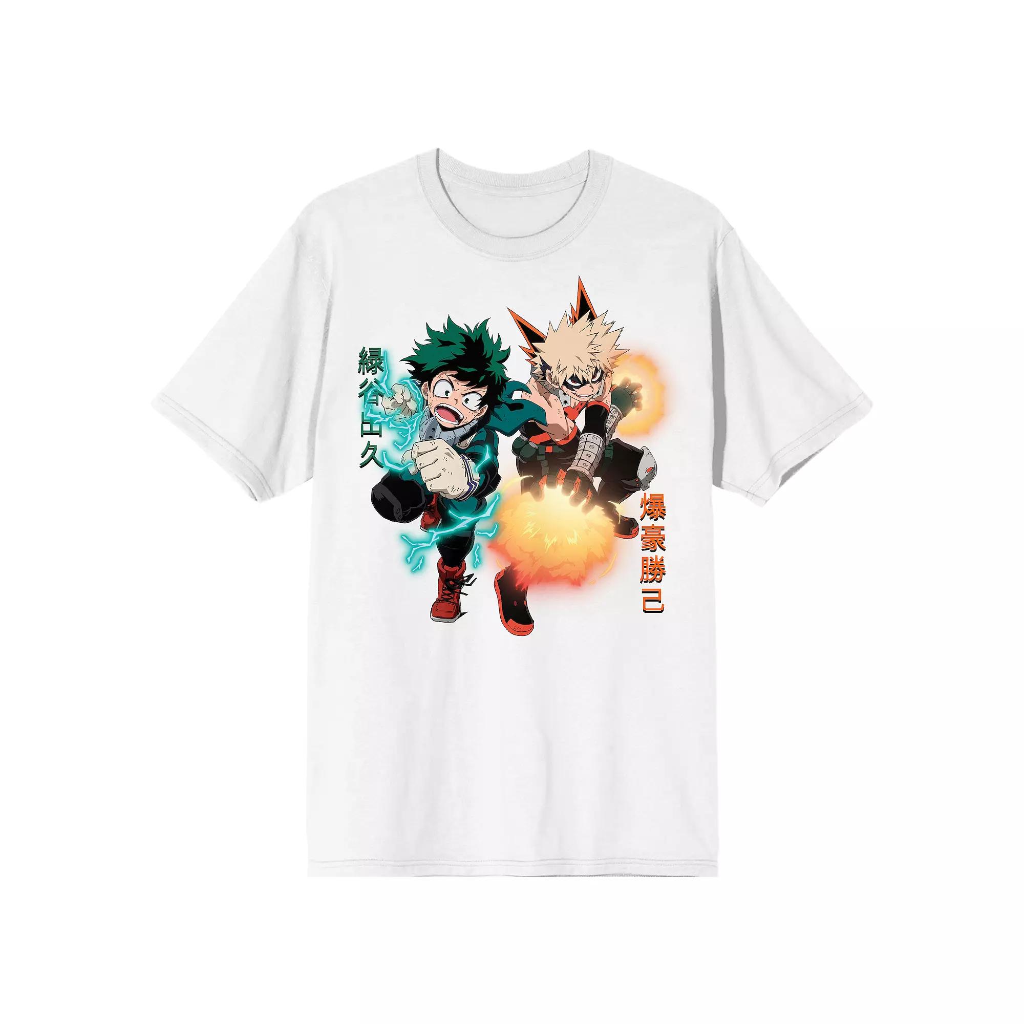 Men's My Hero Academia Deku & Bakugo Tee,  Product Image