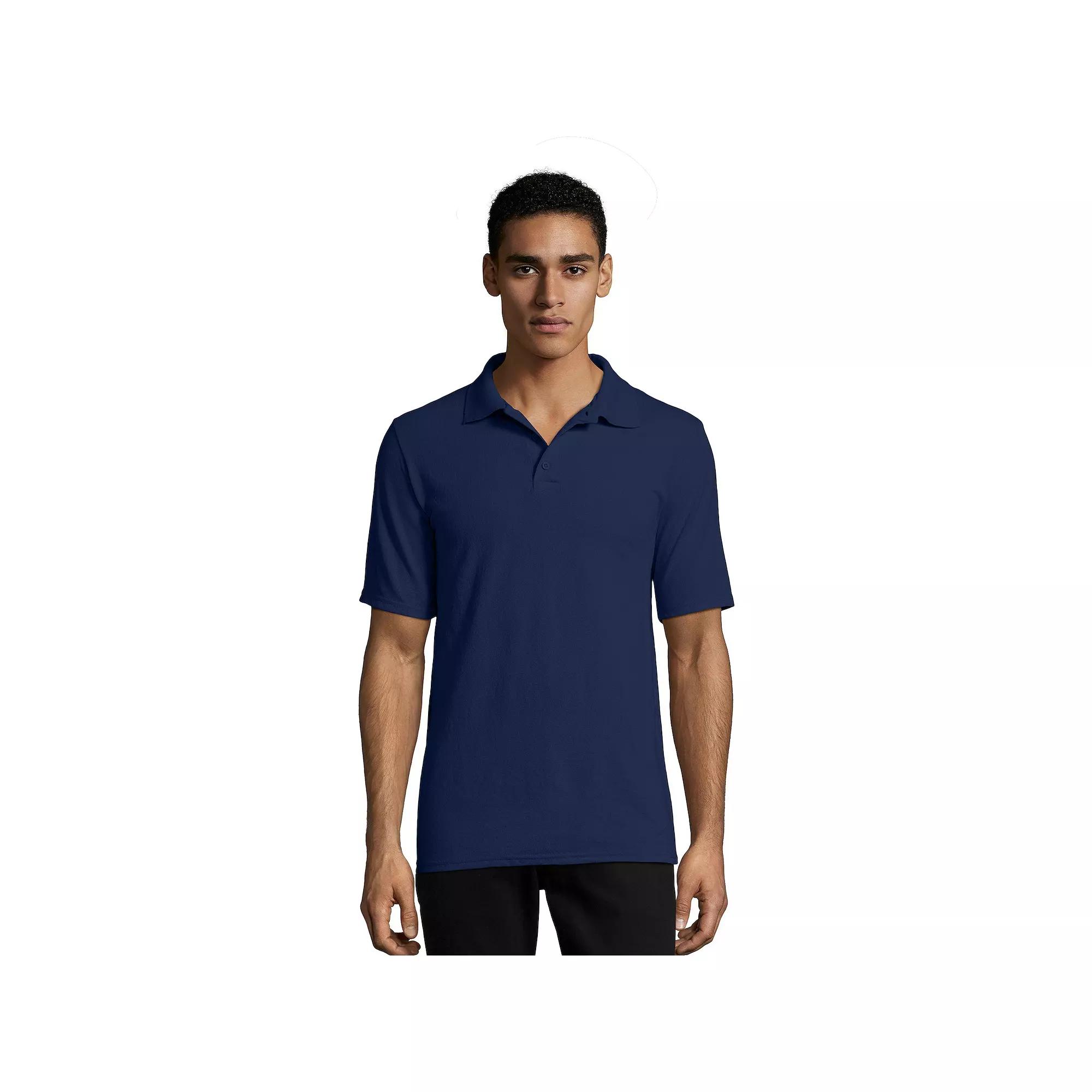 Men's Hanes® X-Temp Fresh IQ Pique Polo,  Product Image