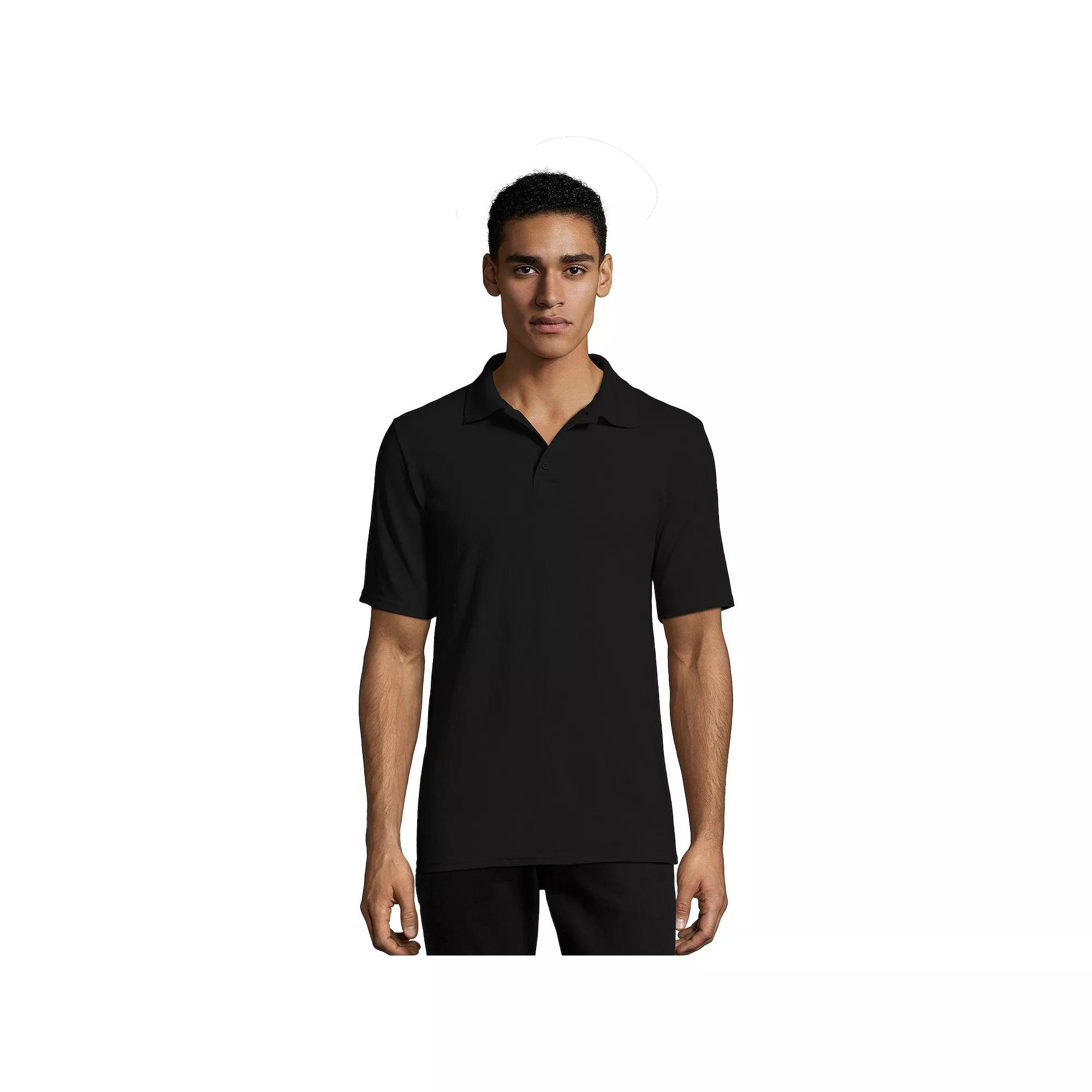 Men's Hanes® X-Temp Fresh IQ Pique Polo,  Product Image