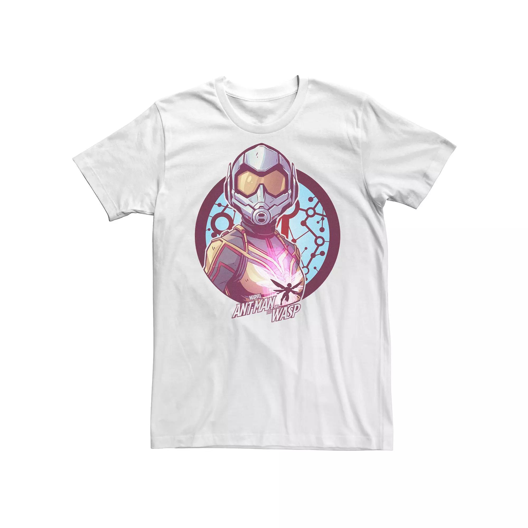 Men's Marvel Ant-Man And The Wasp Circle Logo Poster Tee Shirt,  Product Image