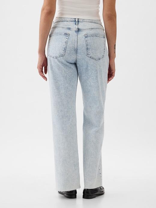 Mid Rise 90s Loose Jeans Product Image