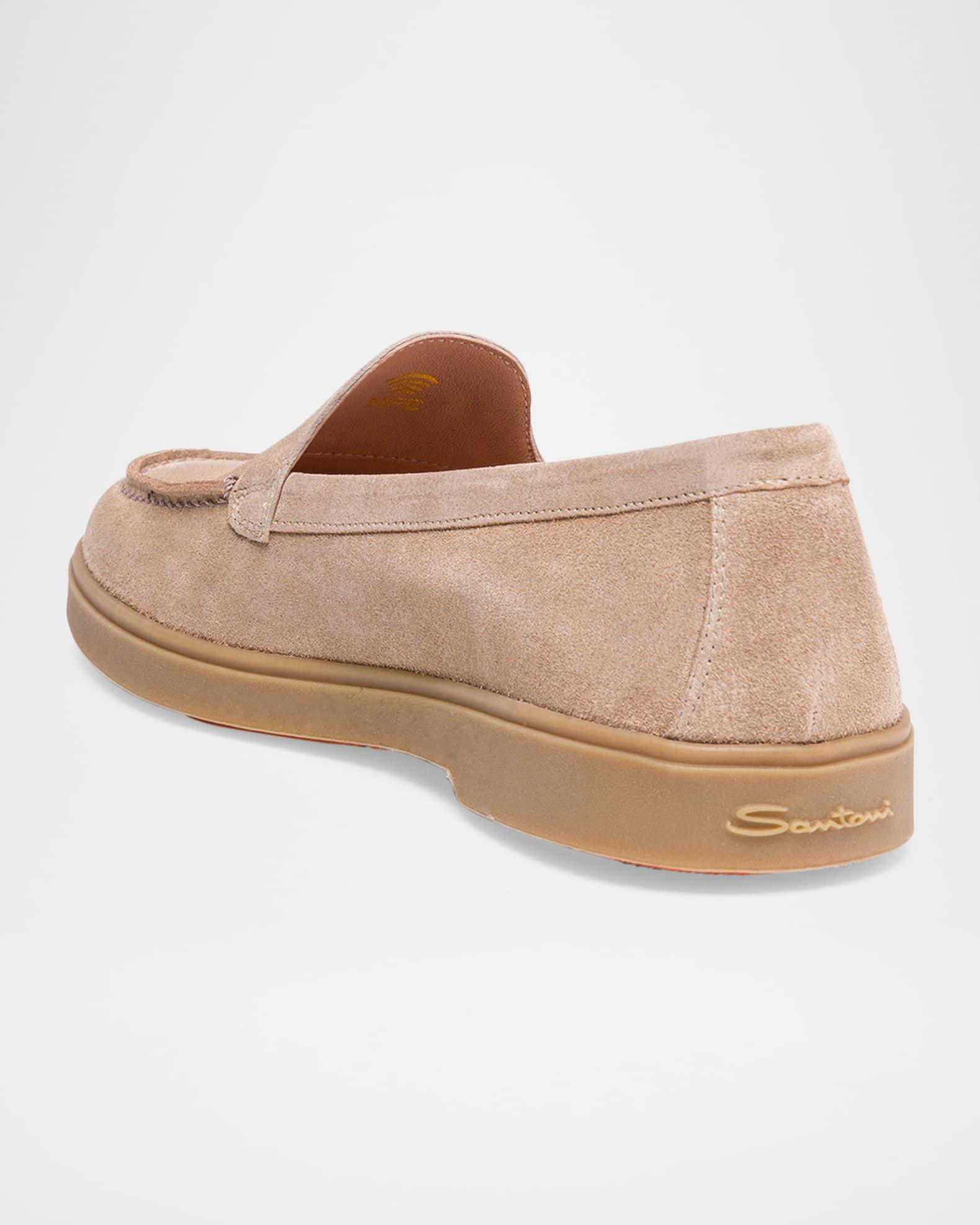 Yaltamoc Suede Slip-On Loafers Product Image