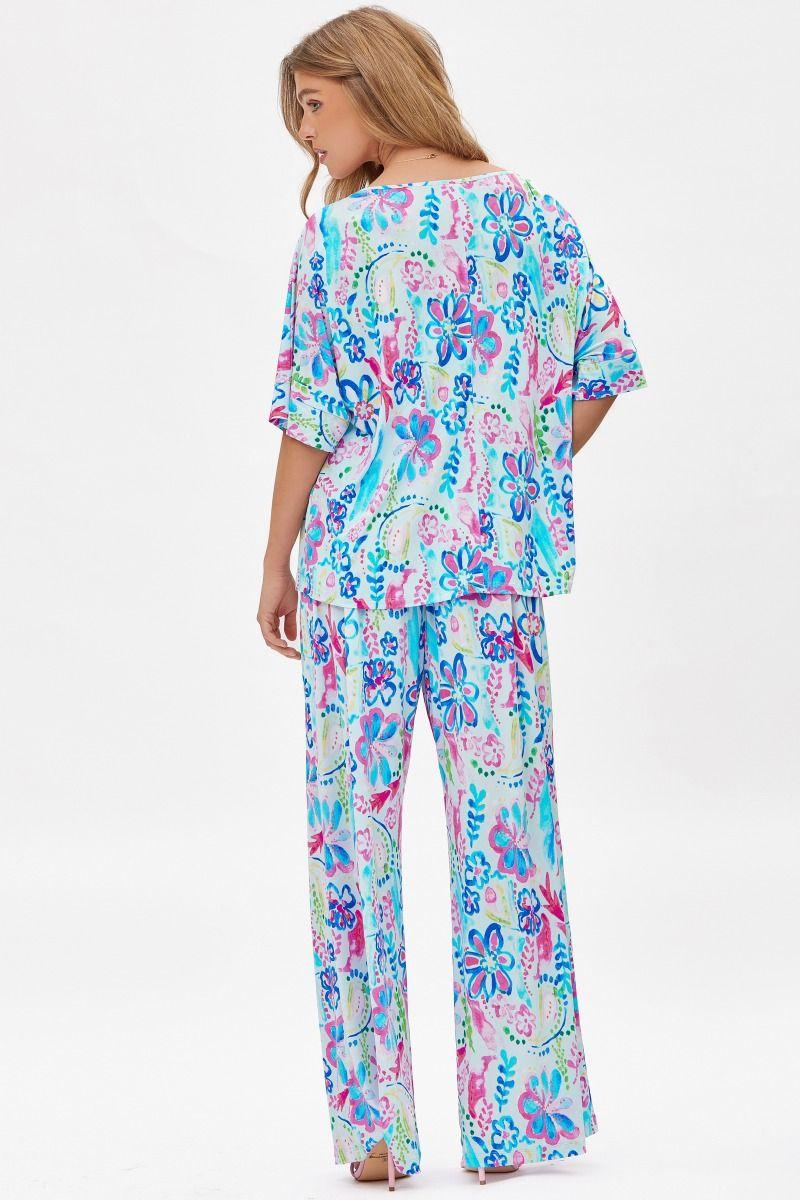 Dear Scarlett Cabana Set in Aqua Product Image