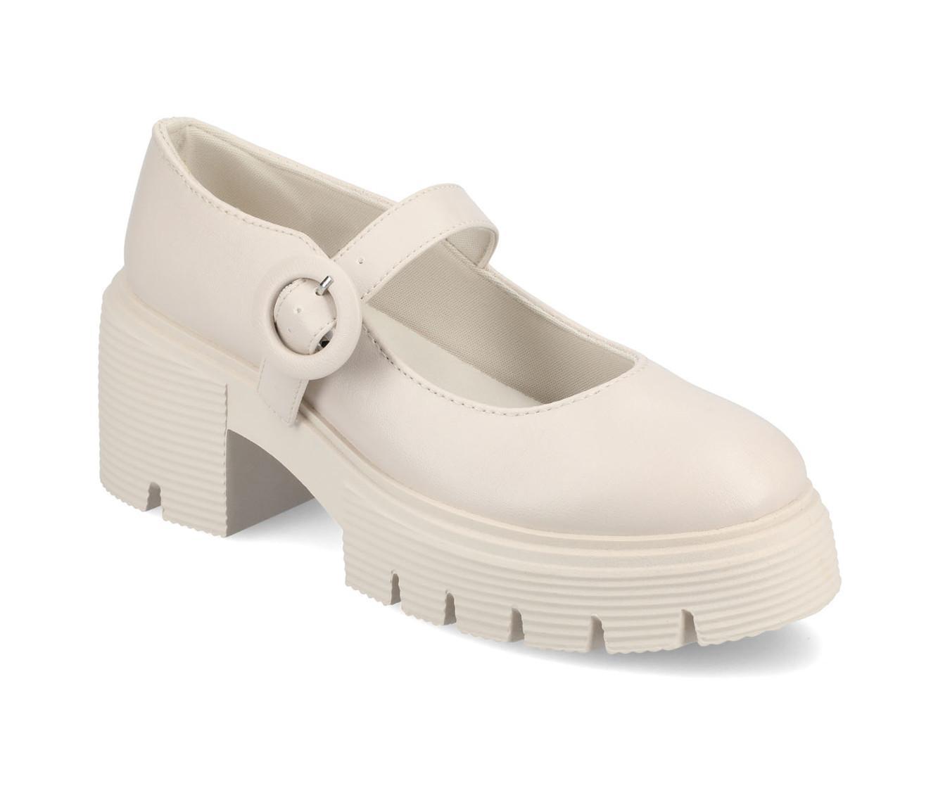 Women's Journee Collection Zarynn Chunky Mary Jane Pumps Product Image