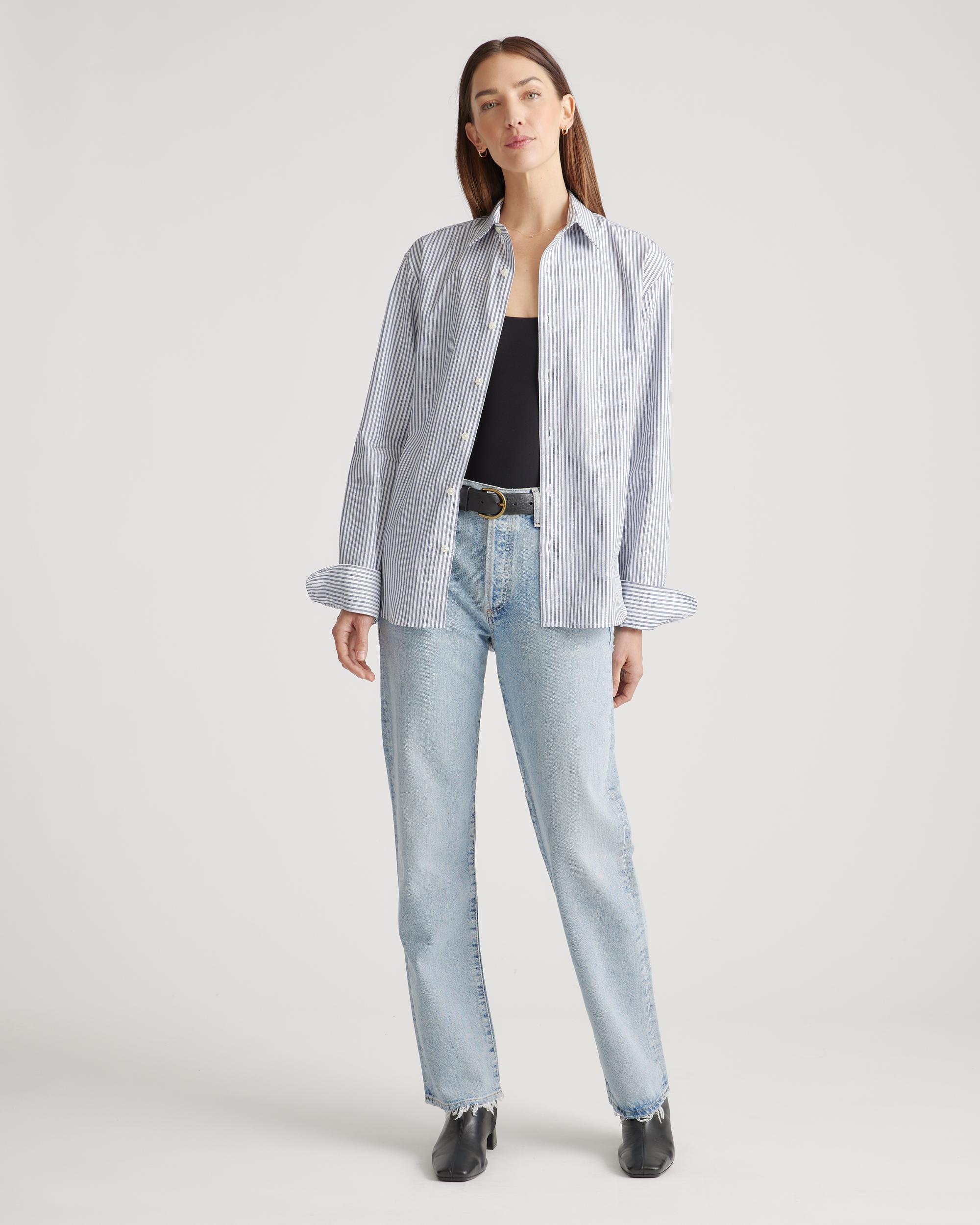 Quince | Women's Second Skin Scoop Neck Cami Bodysuit Size XS, Nylon/Spandex Product Image