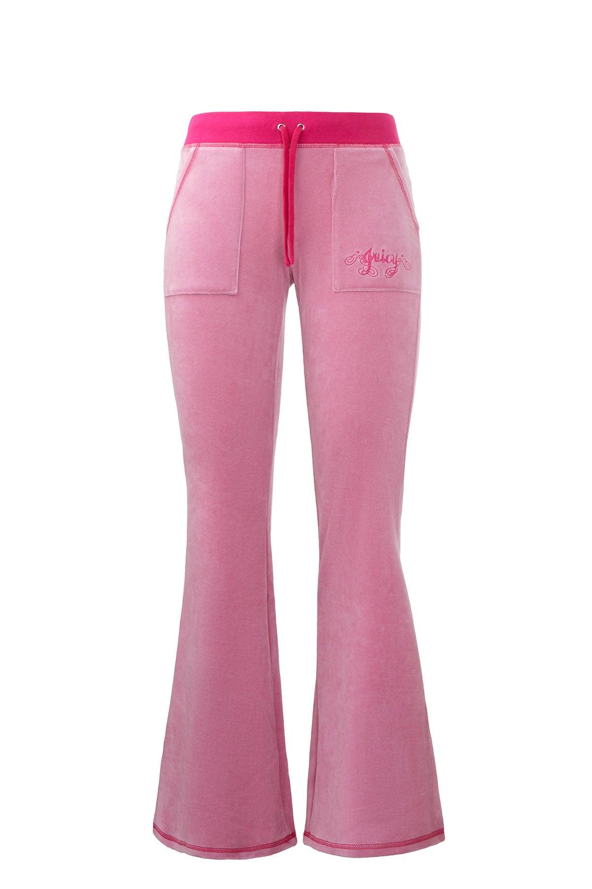 Sweetheart Cotton Velour Track Pants Product Image