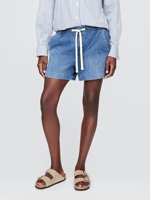 Easy Denim Shorts Product Image