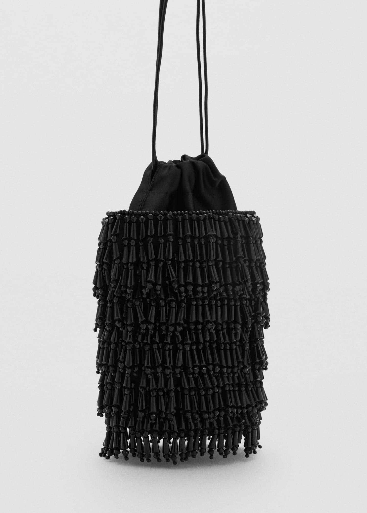 Beaded handbag - Women | MANGO USA Product Image